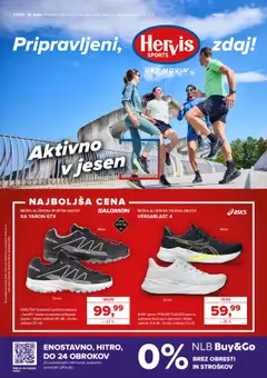 Hervis katalog akcije – veljaven od 17.09.2025