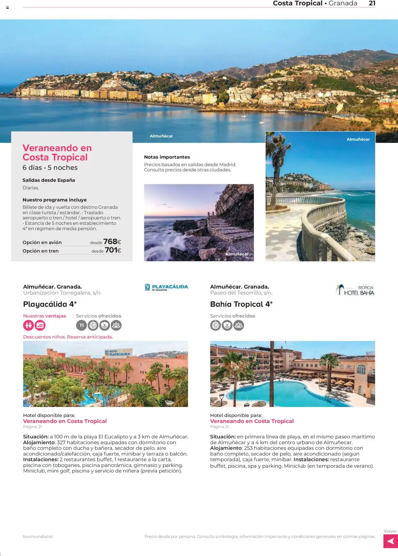 Viajes El Corte Inglés - Costas e islas │ válido desde el 26.03.2025 | Página: 21 | Productos: Aire acondicionado, Caja, Baño, Ducha