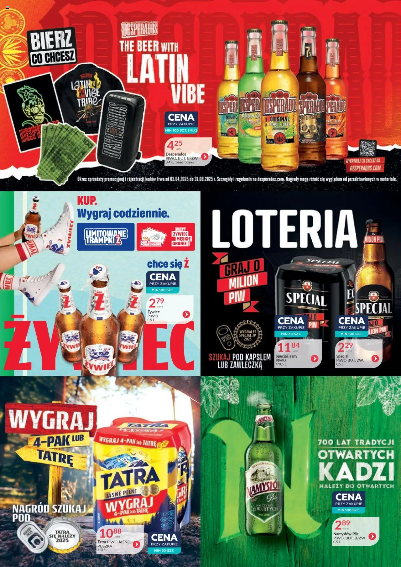 Eurocash Gazetka - Napoje, przekąski i piwa od 01.06.2025 | Strona: 16 | Produkty: Trampki, Gra, Piwo