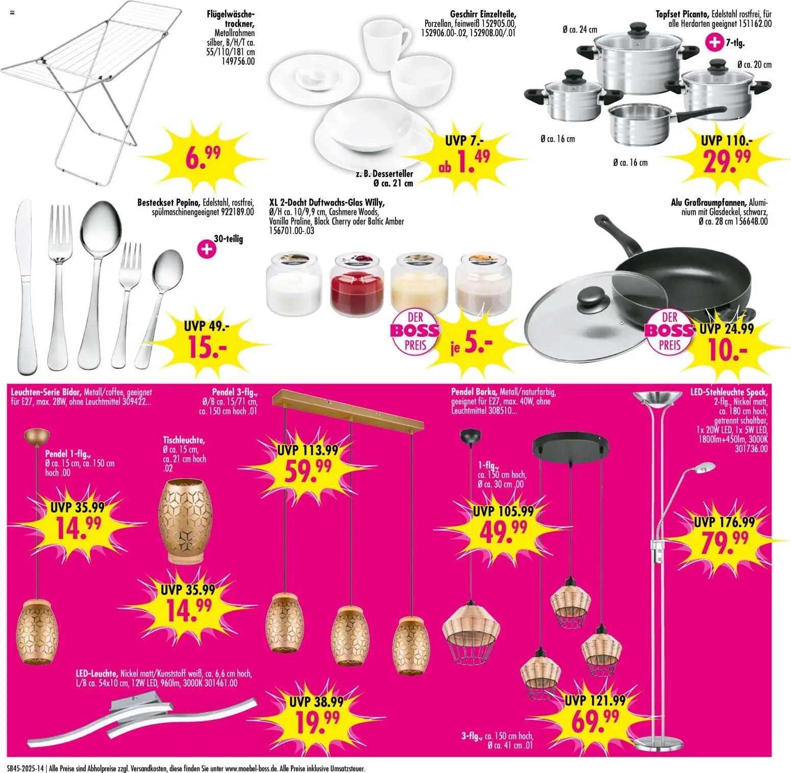 SB Möbel Boss Prospekt Mülheim-Kärlich – gültig ab 01.11.2025 | Seite: 14