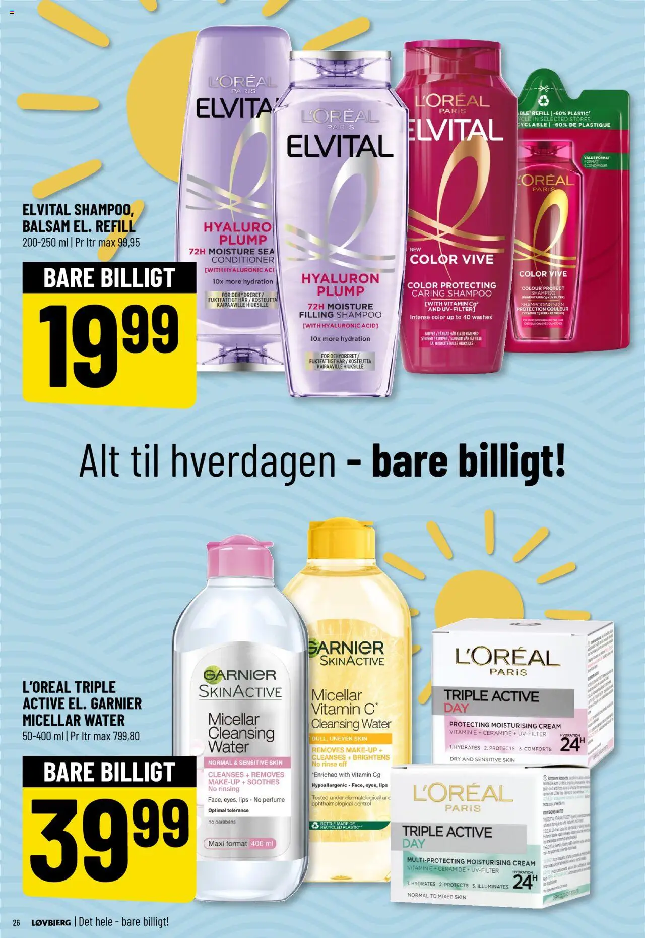 Løvbjerg Tilbudsavis gyldig fra 04.07.2025 | Side: 28 | Produkter: Makeup, Shampoo, Balsam