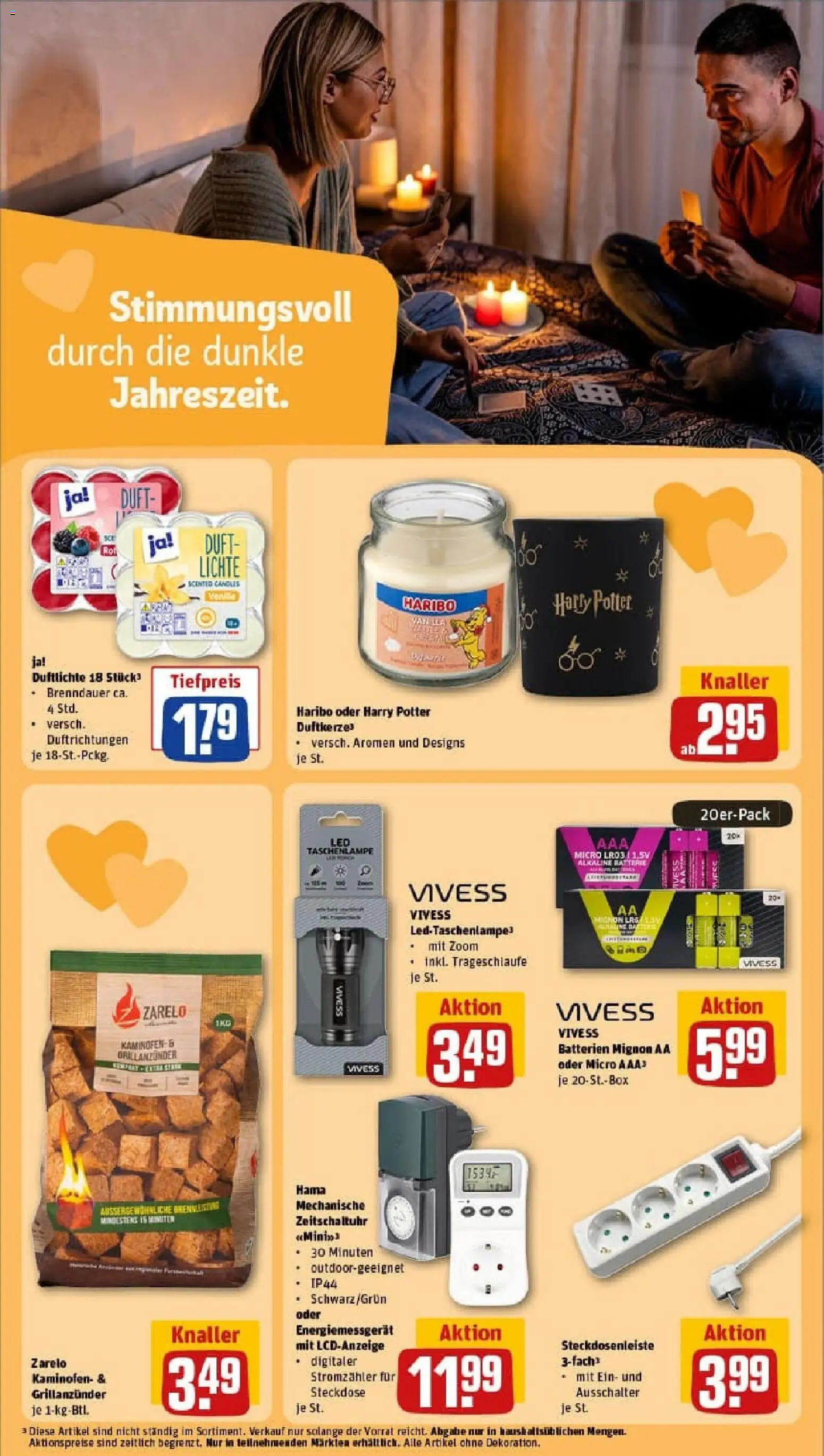 Rewe prospekt Schwielowsee / Caputh	 – gültig ab 26.10.2025 | Seite: 21 | Produkte: Haribo, Batterien, Duft, Kaminofen