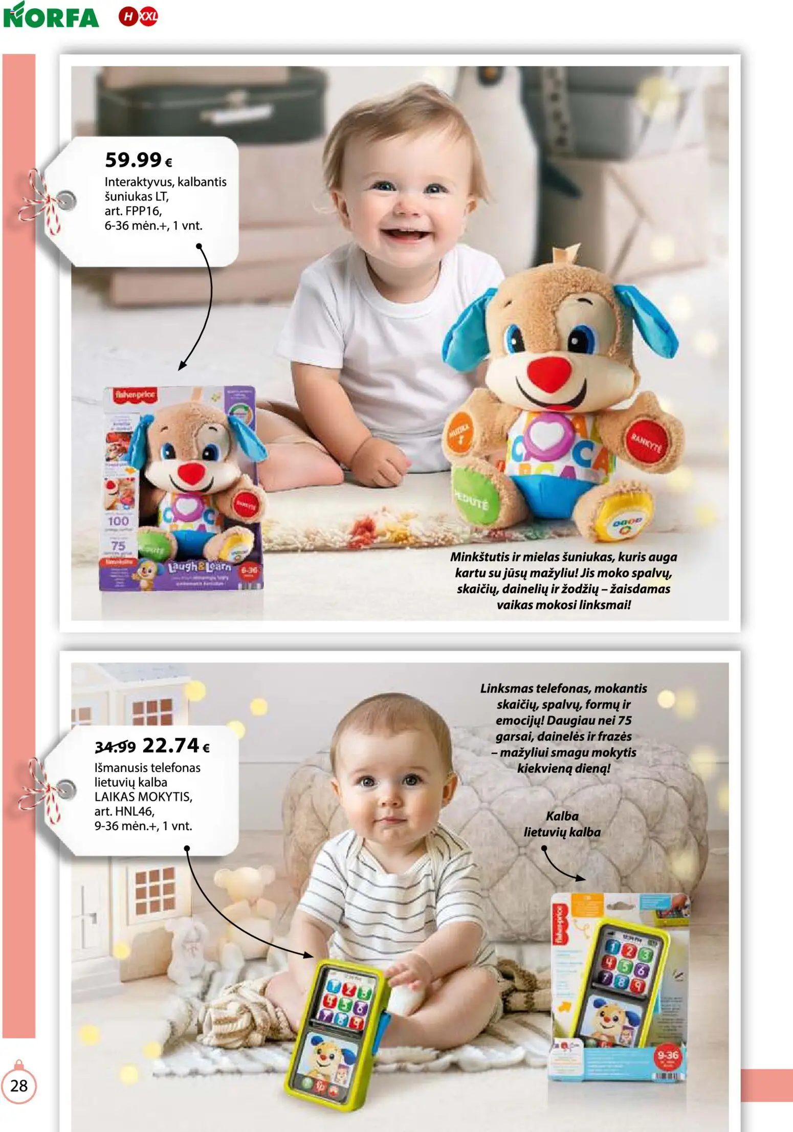 NORFA akcijos nuo 18.11.2025 | Puslapis: 28 | Prekių: Telefonas, Išmanusis telefonas