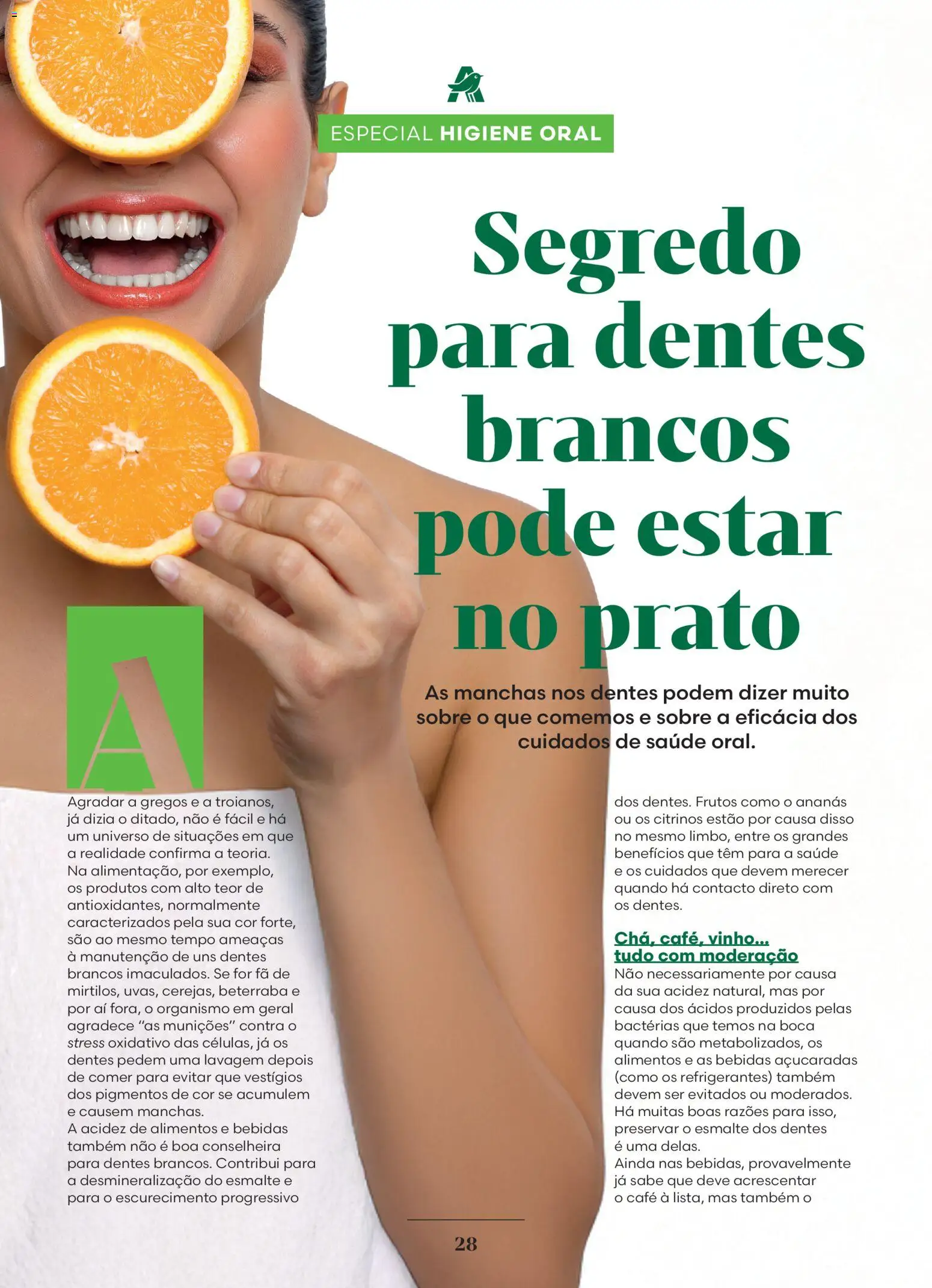 Auchan - Revista Mulher e Especial Higiene Oral │ válido de 28.02.2026 | Página: 28 | Produtos: Beterraba, Café, Vinho