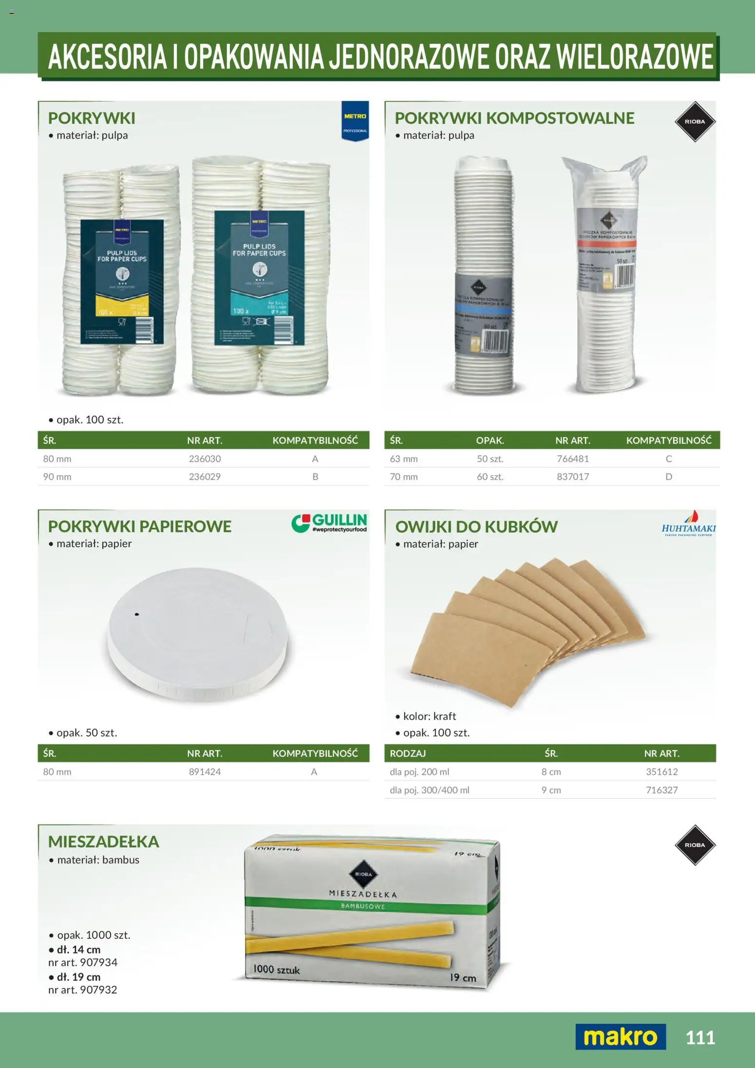 Makro Gazetka - Profesjonalna Gastronomia od 01.02.2026 | Strona: 111