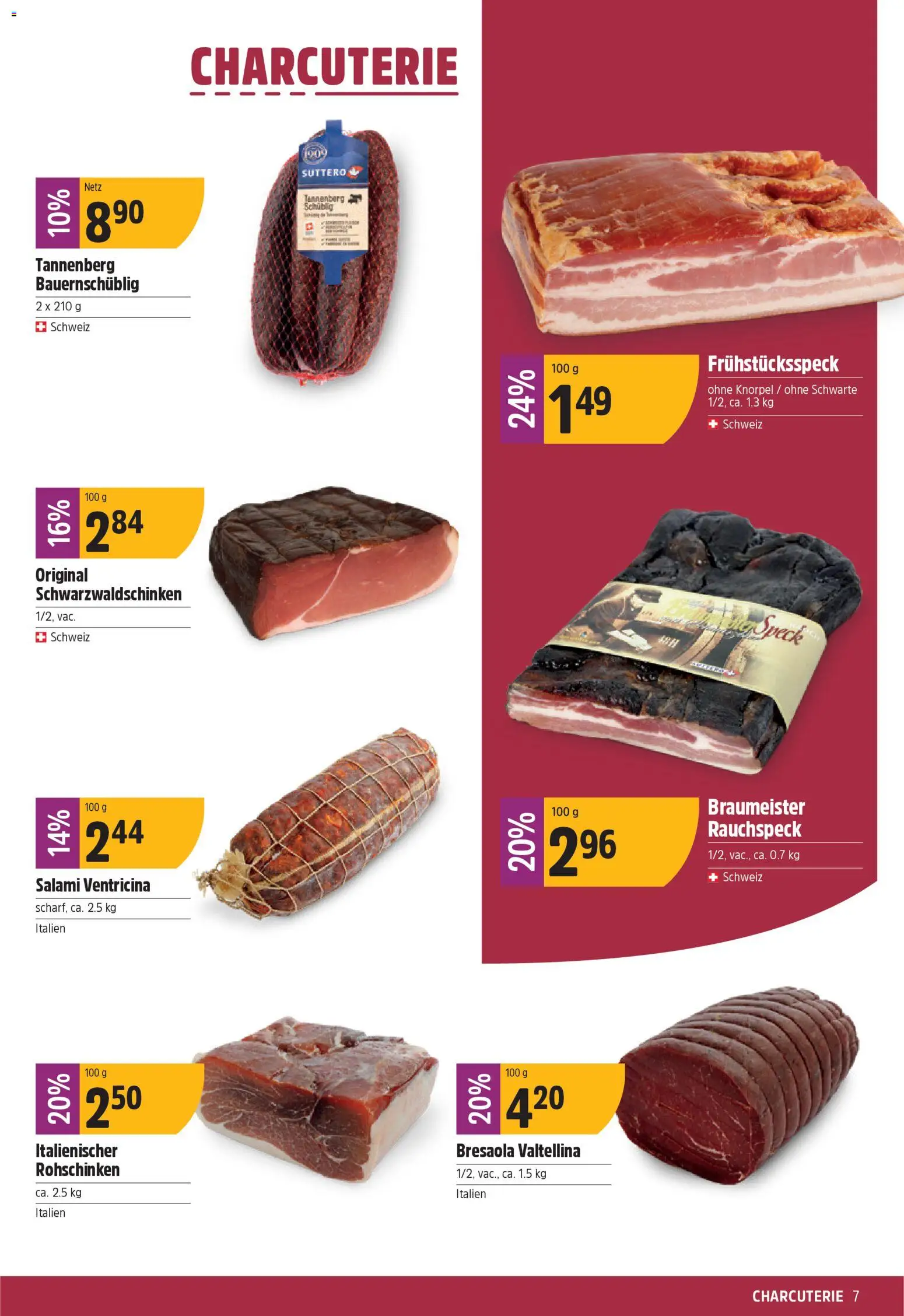 TopCC Aktionen – gültig ab 12.01.2026 | Seite: 7 | Produkte: Salami