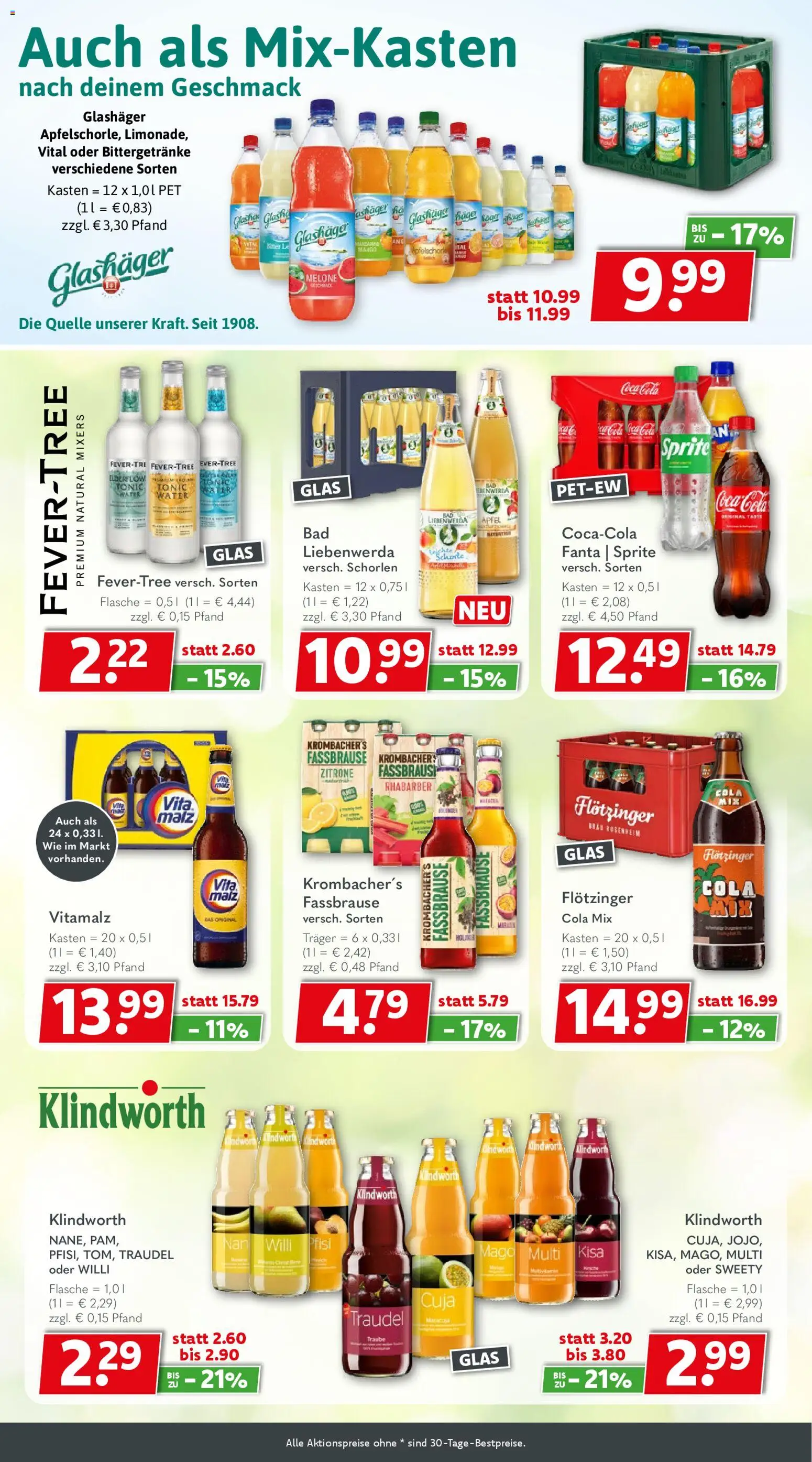 Getränkeland Prospekt 	 – gültig ab 13.04.2026 | Seite: 5 | Produkte: Coca cola, Äpfel, Rhabarber, Fassbrause
