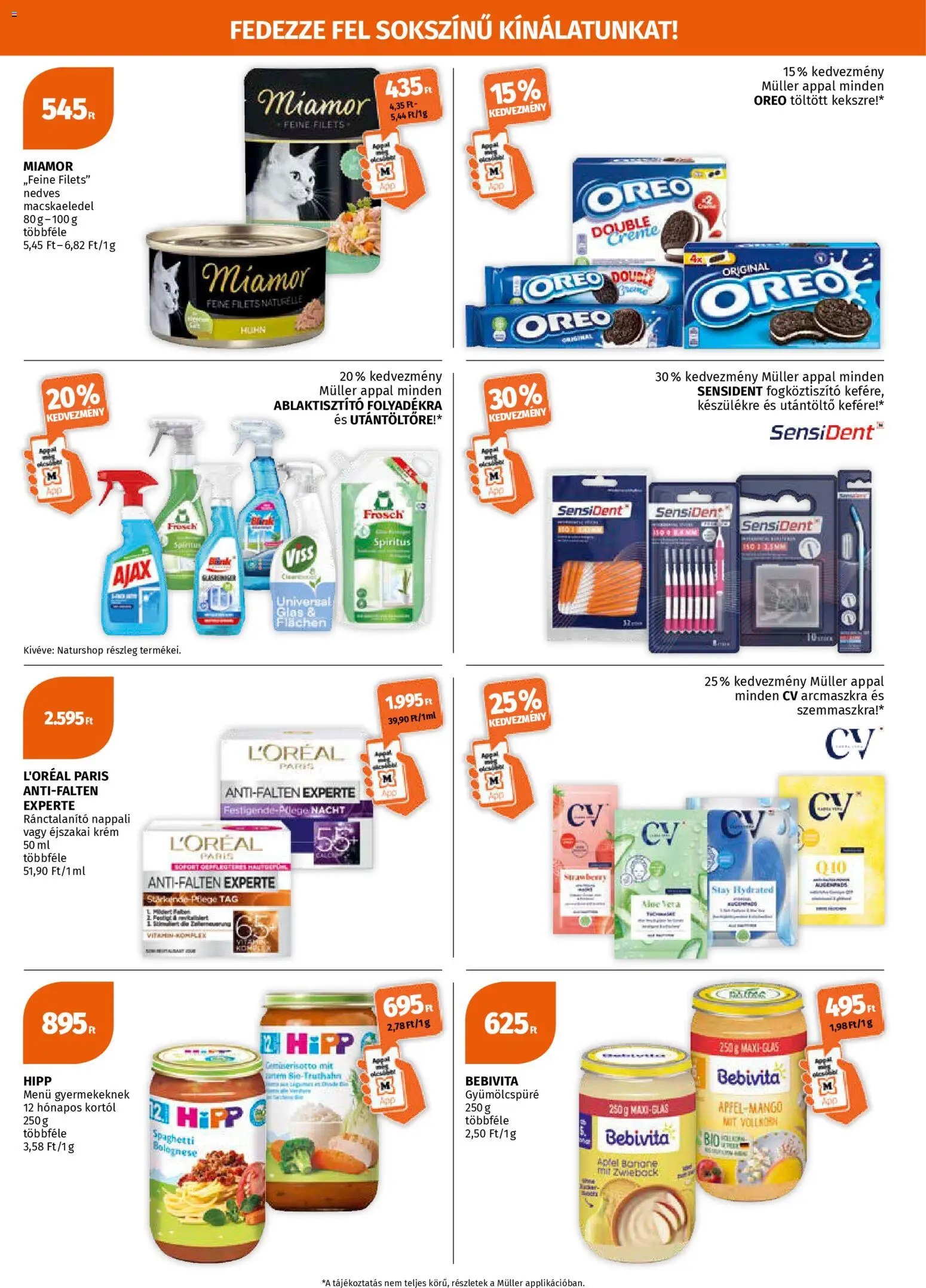 Müller akciós ujság - amely érvényes a következő dátumtól: 16.02.2026 | Oldal: 3 | Termékek: Macskaeledel, Aloe vera