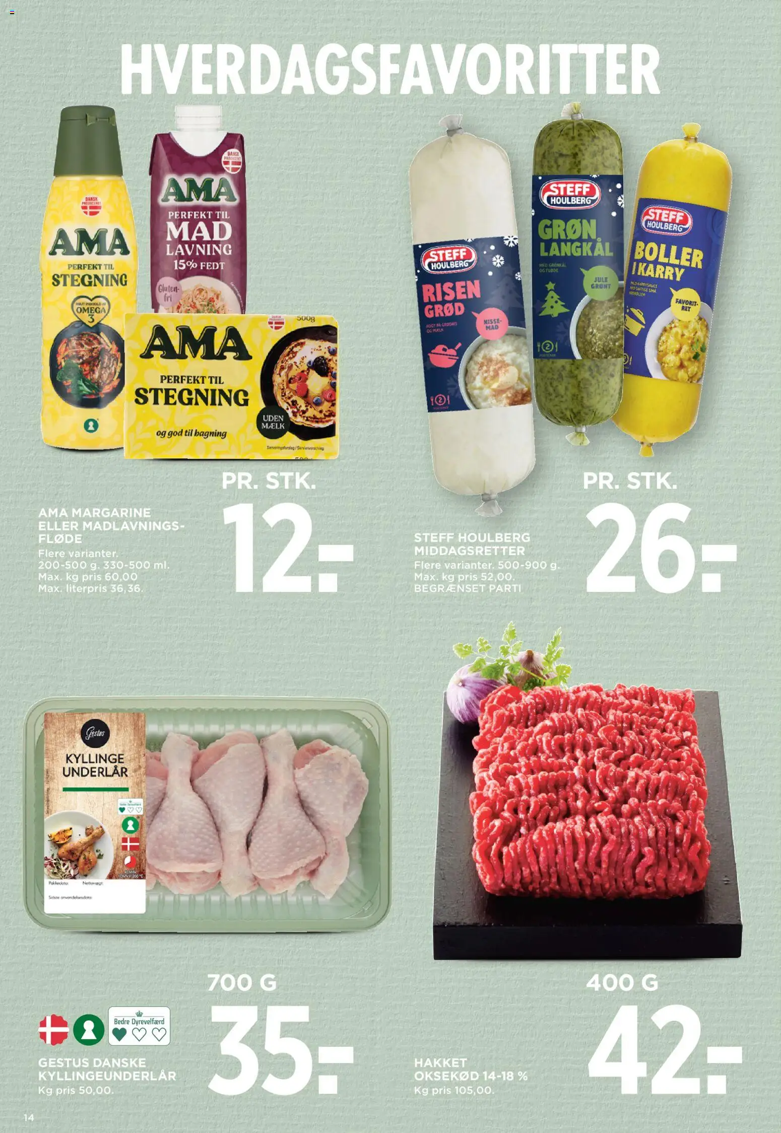 Meny tilbudsavis – gyldig fra 31.10.2025 | Side: 20 | Produkter: Mælk, Karry, Oksekød, Fløde