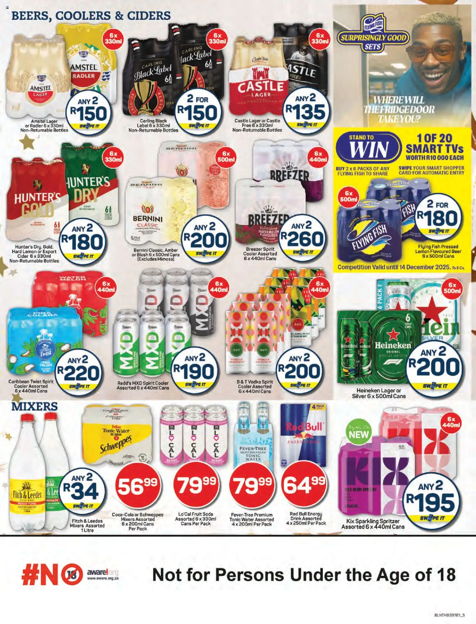 New Pick n Pay catalogue – valid from 25.11.2025 | Page: 3 | Products: Cider, Beer, Blush, Water