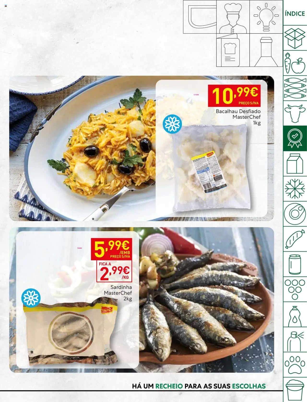 Recheio folheto │ válido de 12.08.2025 | Página: 15 | Produtos: Bacalhau