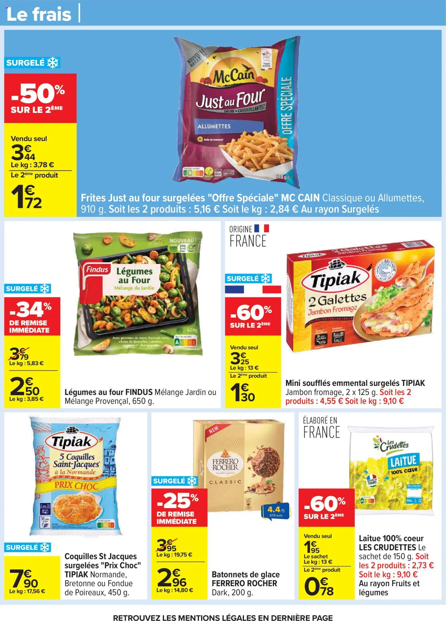 {H1} | Page: 34 | Produits: Four, Emmental, Fromage, Jambon
