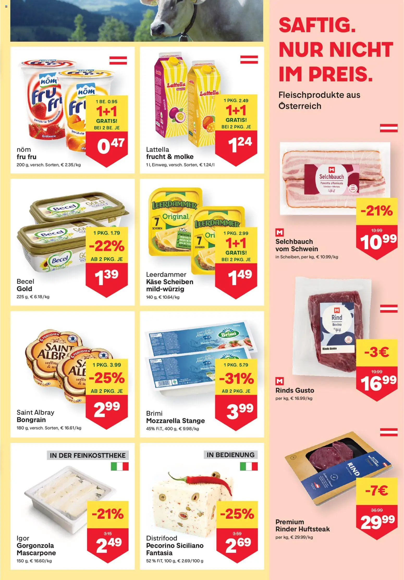 MPREIS Flugblatt gültig ab 05.03.2026 | Seite: 3 | Produkte: Mango, Käse
