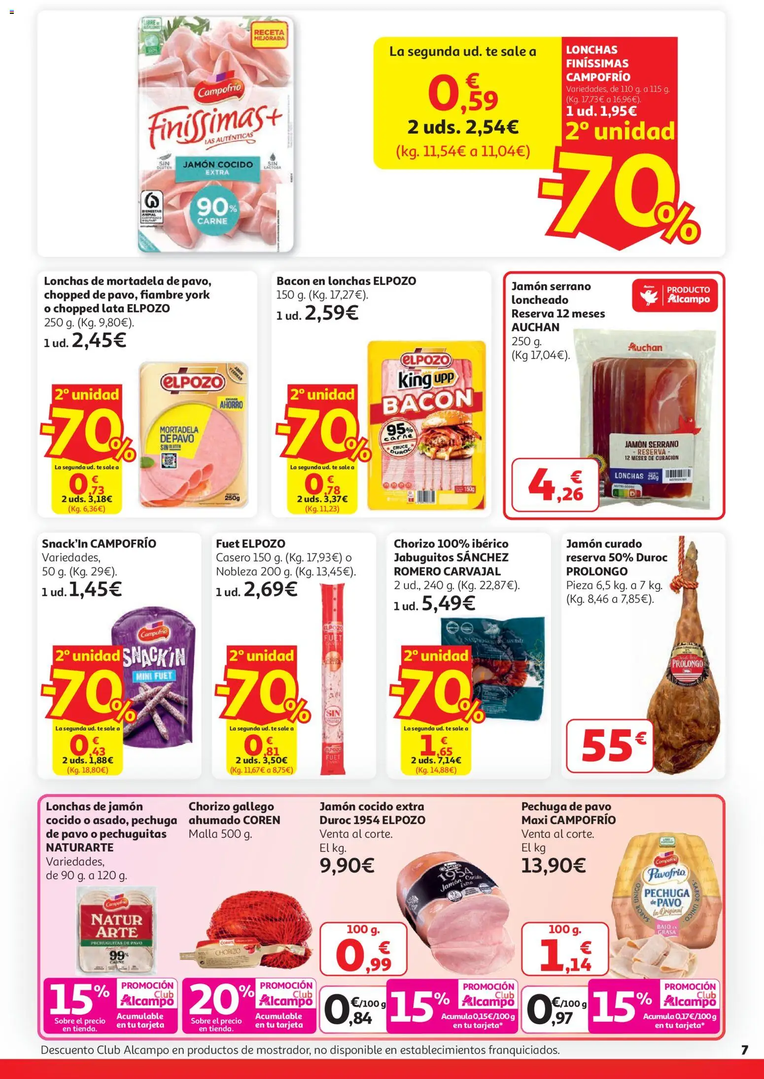 Alcampo  HP General Cat │ válido desde el 25.03.2026 | Página: 7