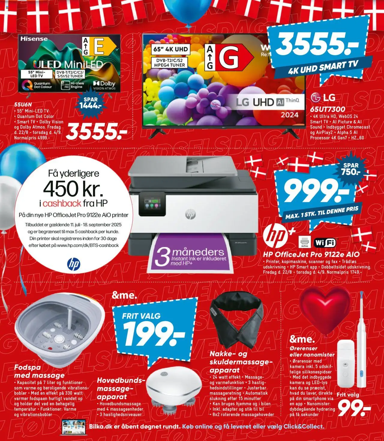 Bilka Tilbudsavis gyldig fra 22.08.2025 | Side: 18 | Produkter: Smart TV, Stik, Smartphone, Søm
