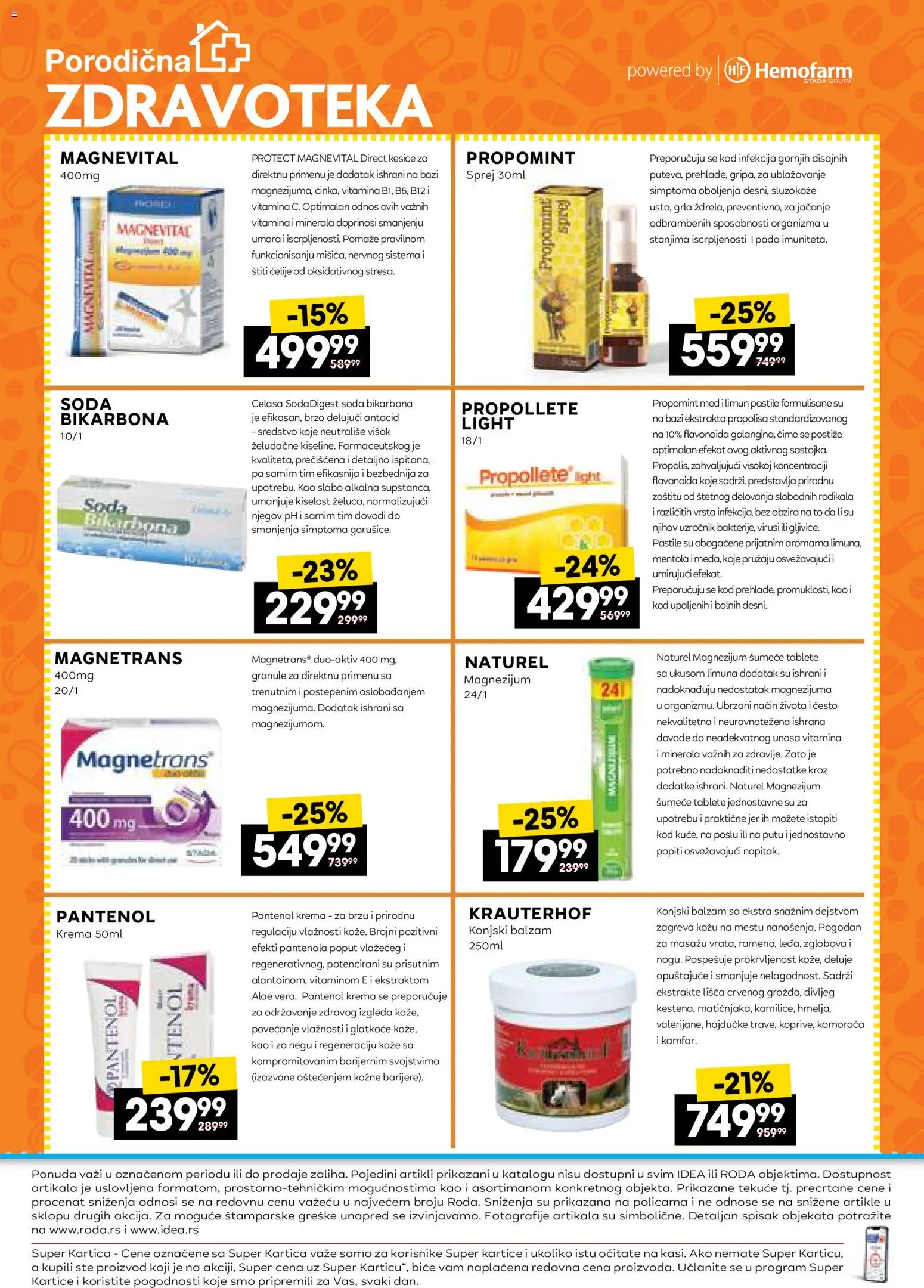 Idea katalog - važi od 16.04.2026 | Strana: 32 | Proizvode: Balzam, Krema, Med, Limun