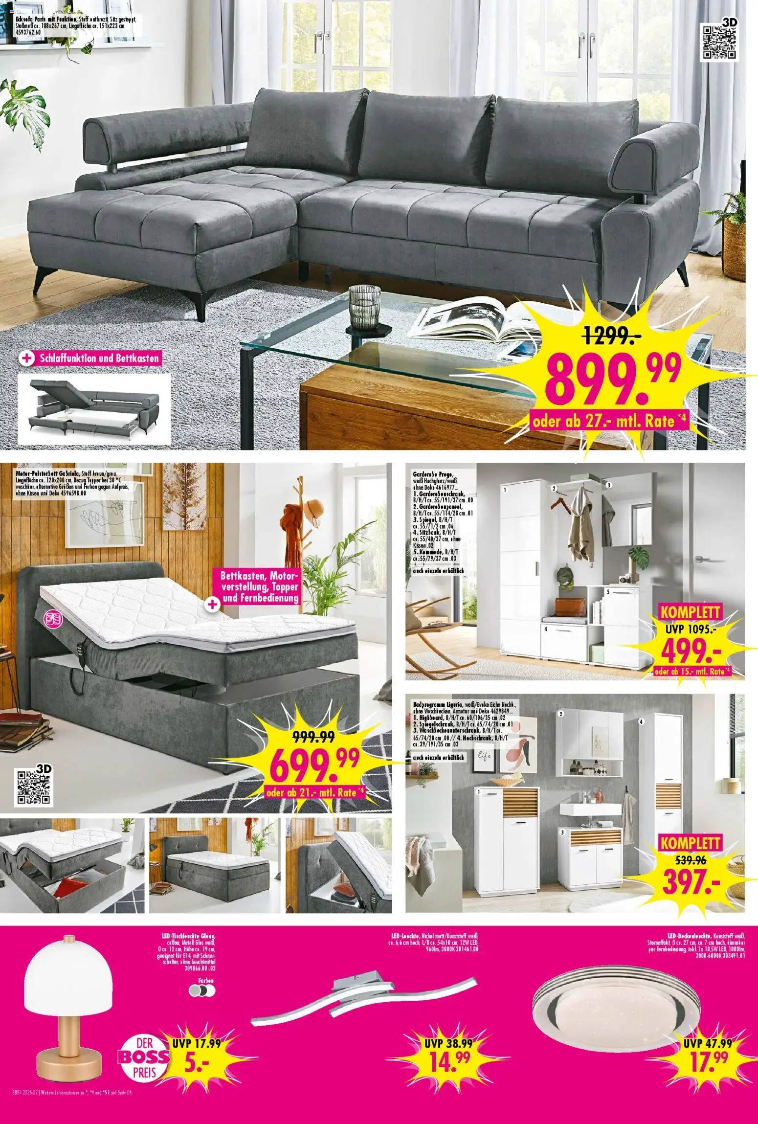 Prospekt Mülheim-Kärlich – gültig ab 27.12.2025 | Seite: 2 | Produkte: Kissen, Sofa, Topper, Armatur