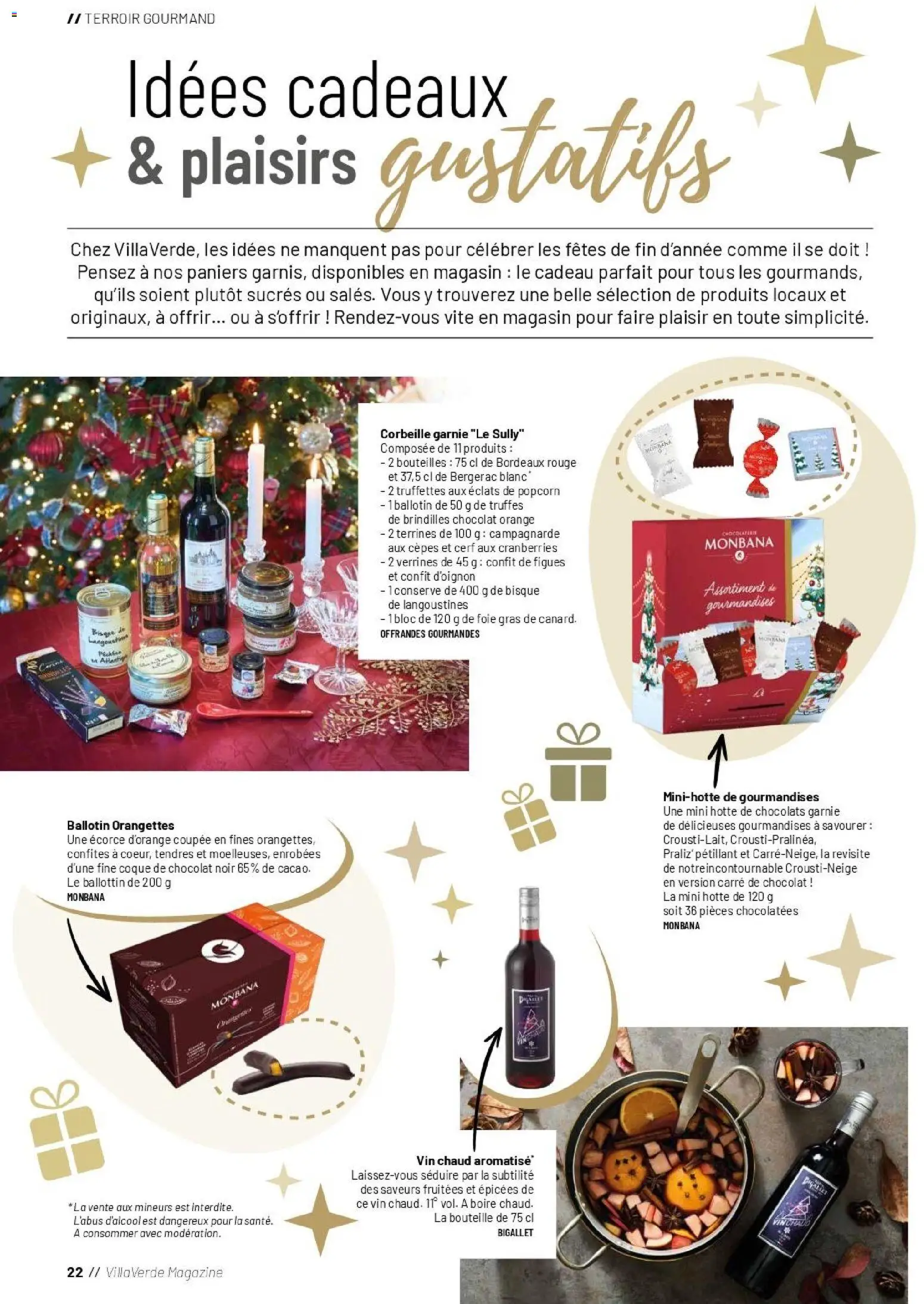 {H1} | Page: 22 | Produits: Popcorn, Verrines, Chocolat, Magazine