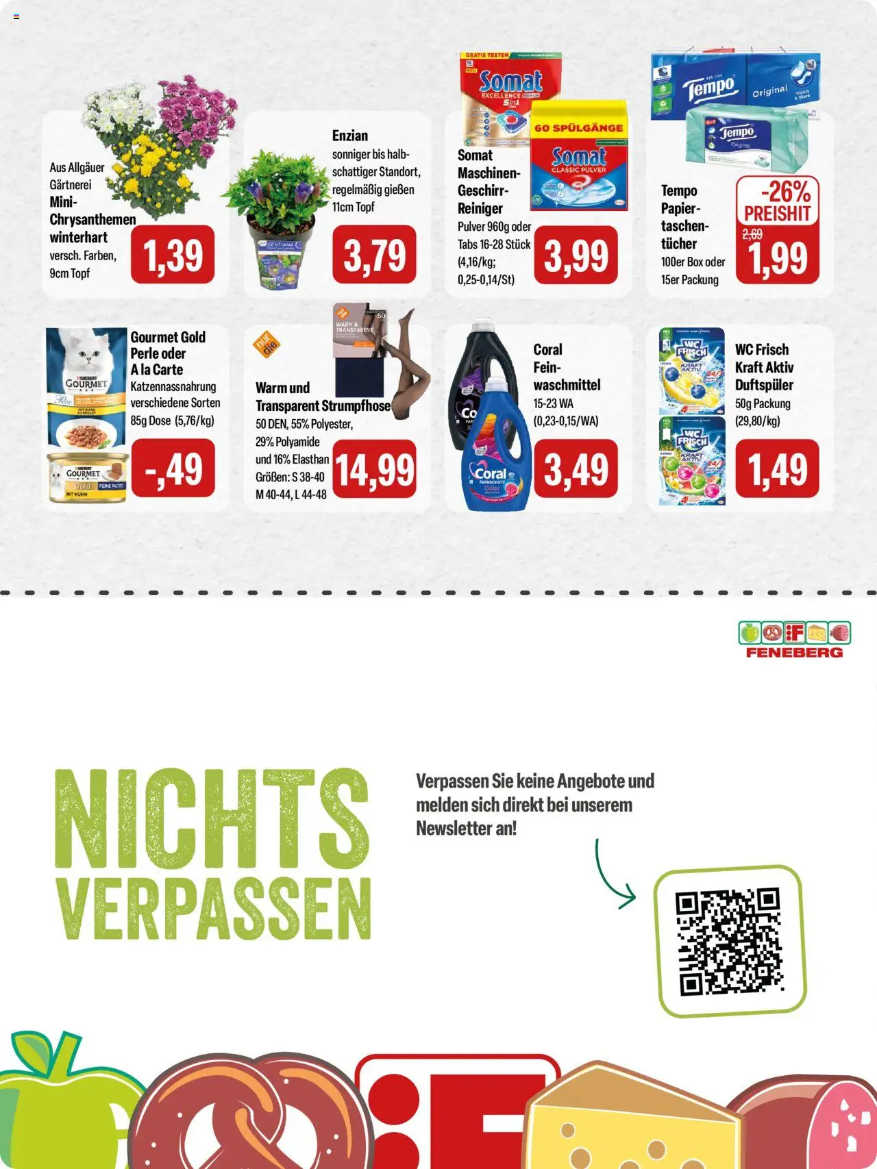 Feneberg Angebote – gültig ab 11.09.2025 | Seite: 15 | Produkte: Box, Waschmittel, Wc frisch, Strumpfhose