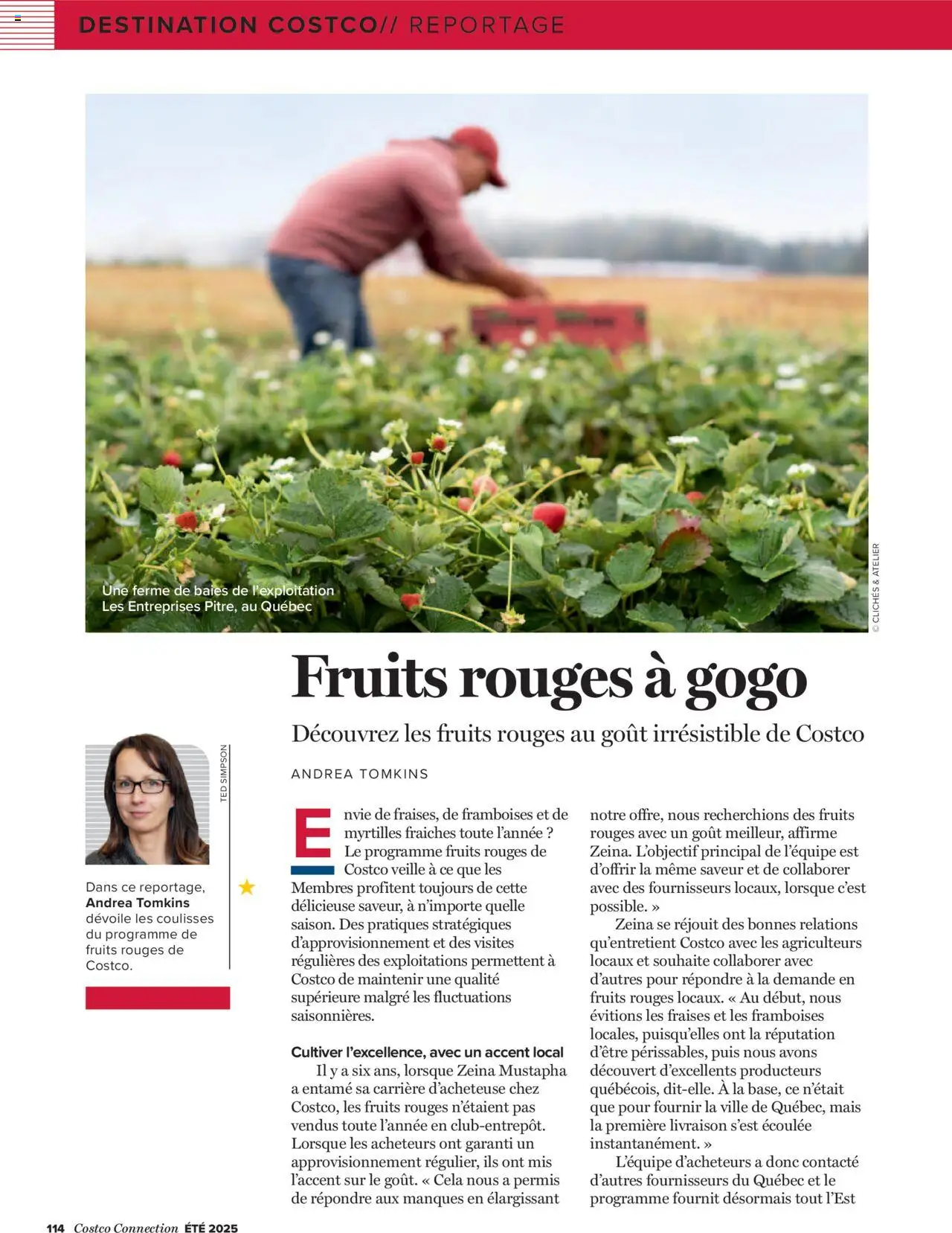  | Page: 114 | Produits: Myrtilles, Mais, Fraises