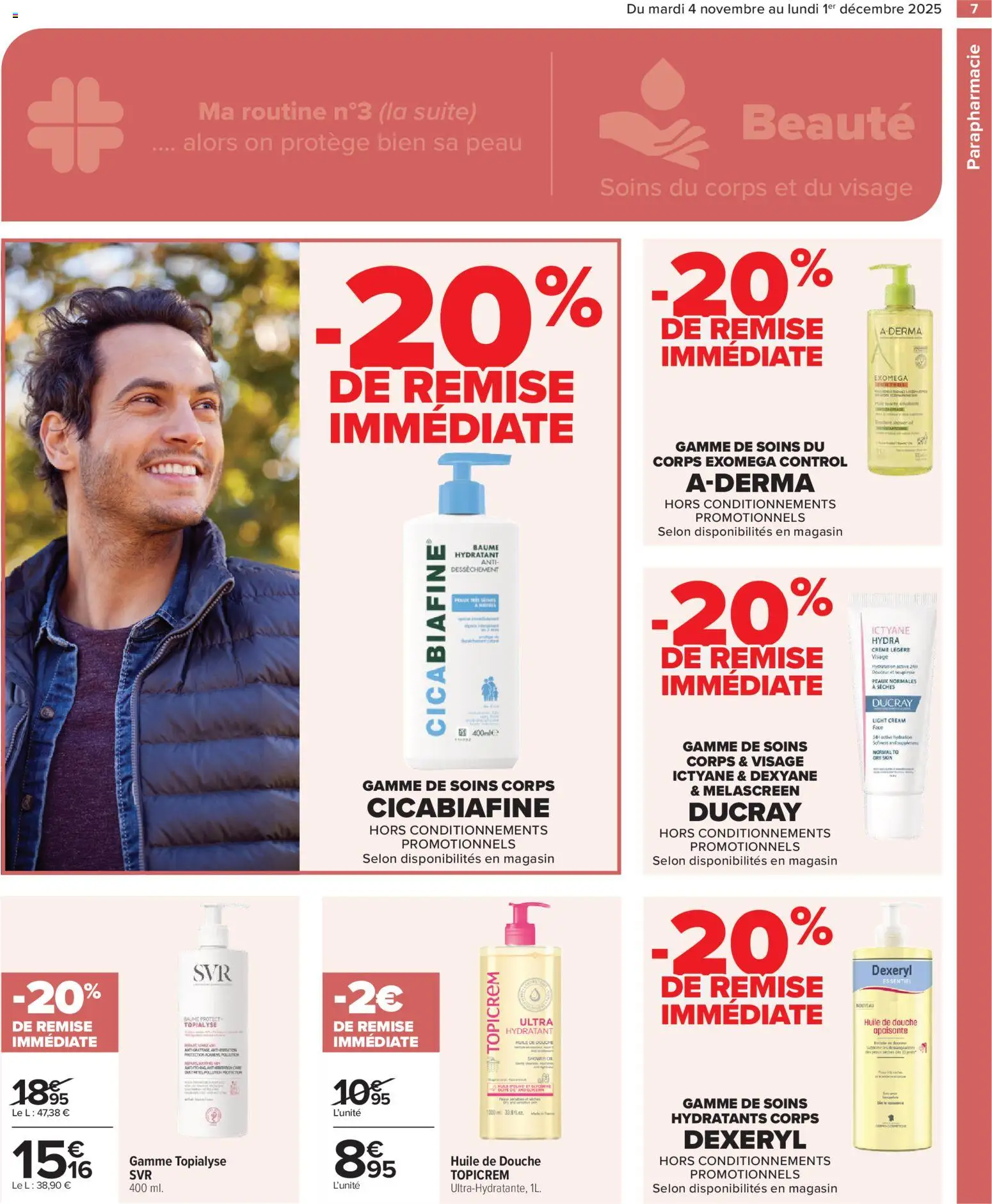 {H1} | Page: 7 | Produits: Douche, Huile, Crème