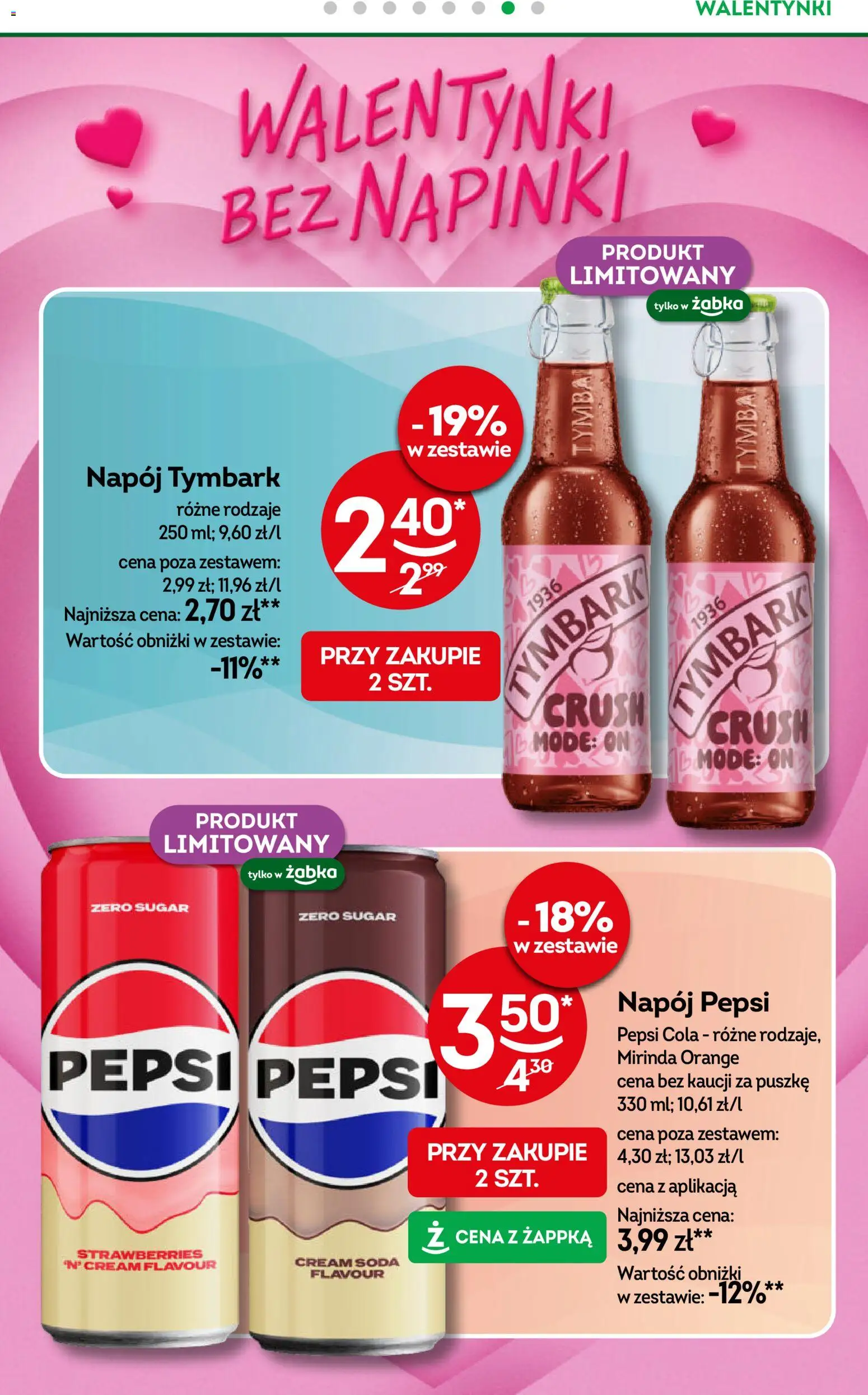 Żabka Gazetka od 11.02.2026 | Strona: 8 | Produkty: Pepsi