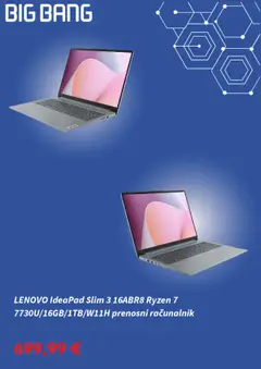Novi Big Bang katalog ponudbe – veljaven od 01.09.2025 | Stran: 3 | Izdelki: Prenosni racunalnik, Racunalnik