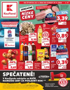 Kaufland leták platný od 23.04.2026