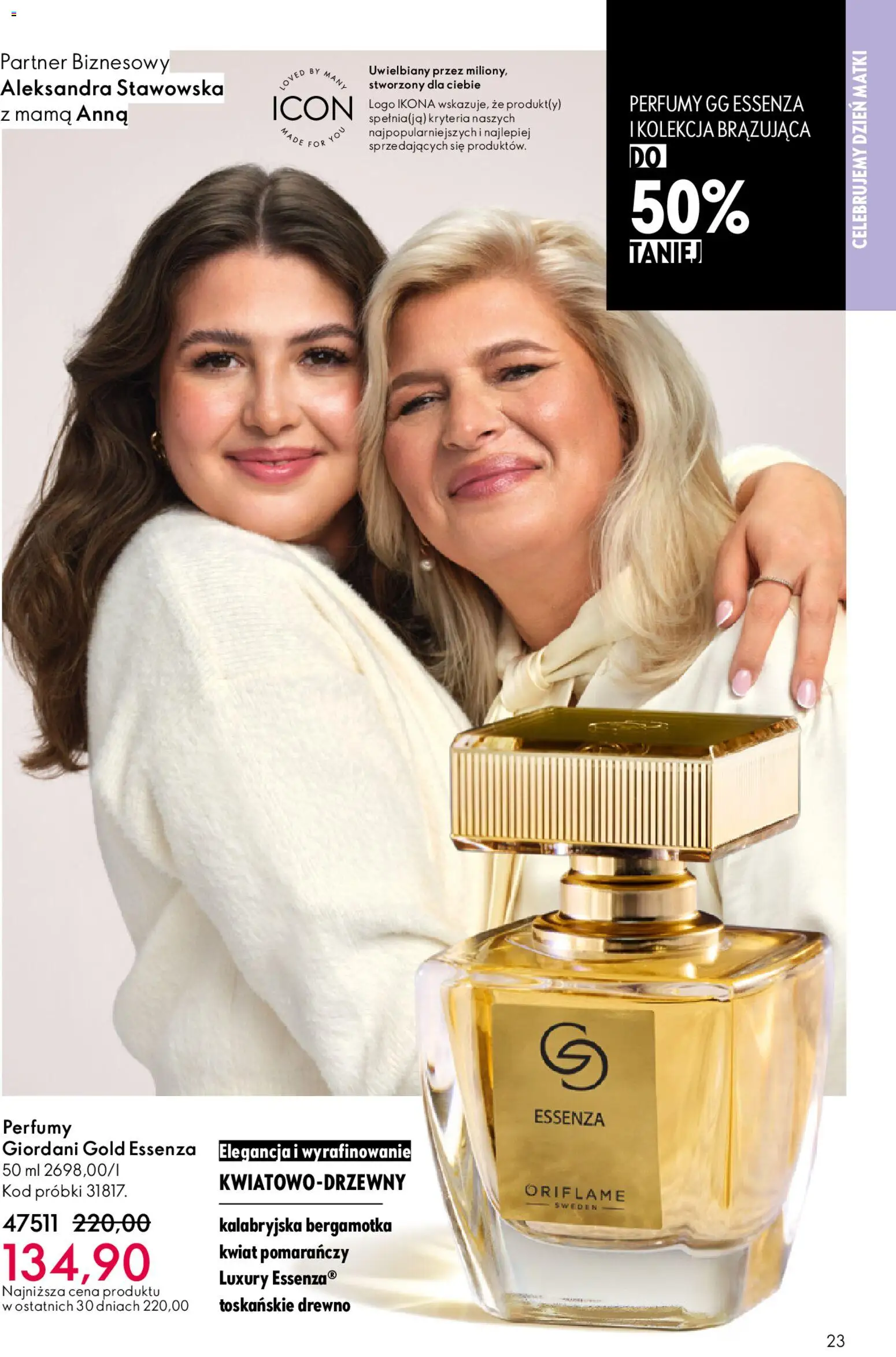 Oriflame Katalog 7 2026 od 06.05.2026 | Strona: 23 | Produkty: Perfumy