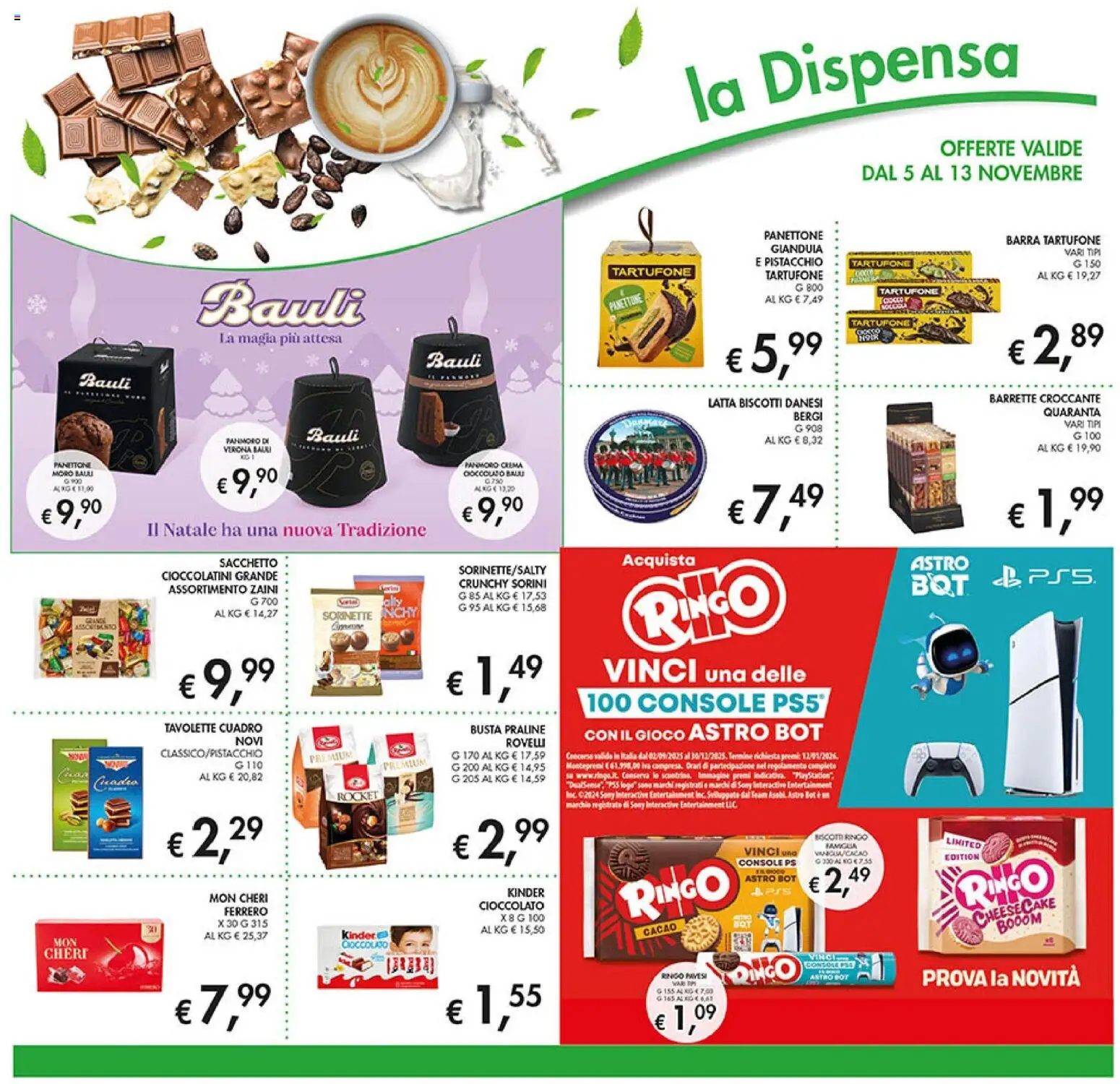 Volantino Coal del 05.11.2025 | Pagina: 20 | Prodotti: Crema, Gioco, Cacao, Cioccolatini