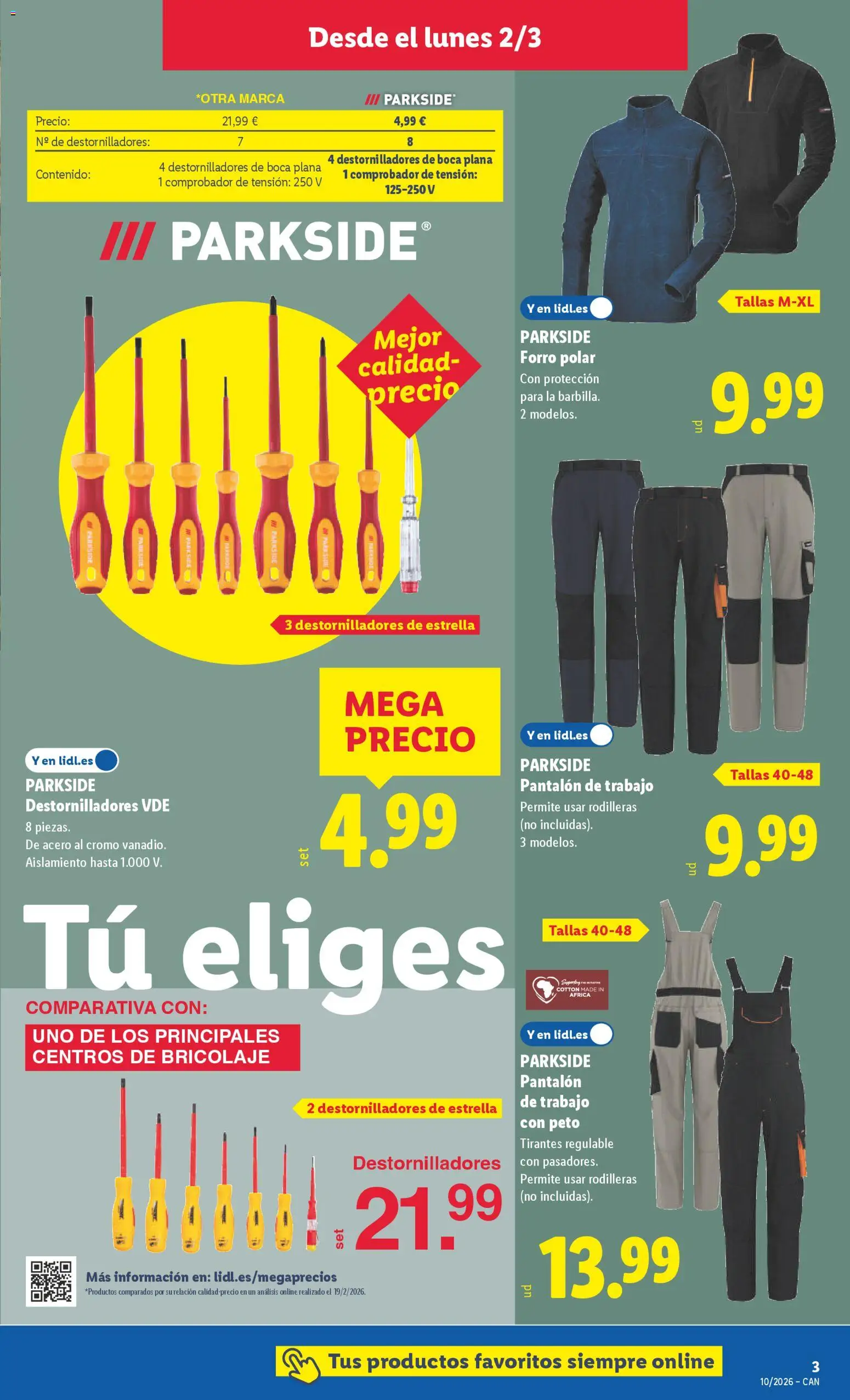 Lidl folleto de bazar │ válido desde el 02.03.2026 | Página: 5
