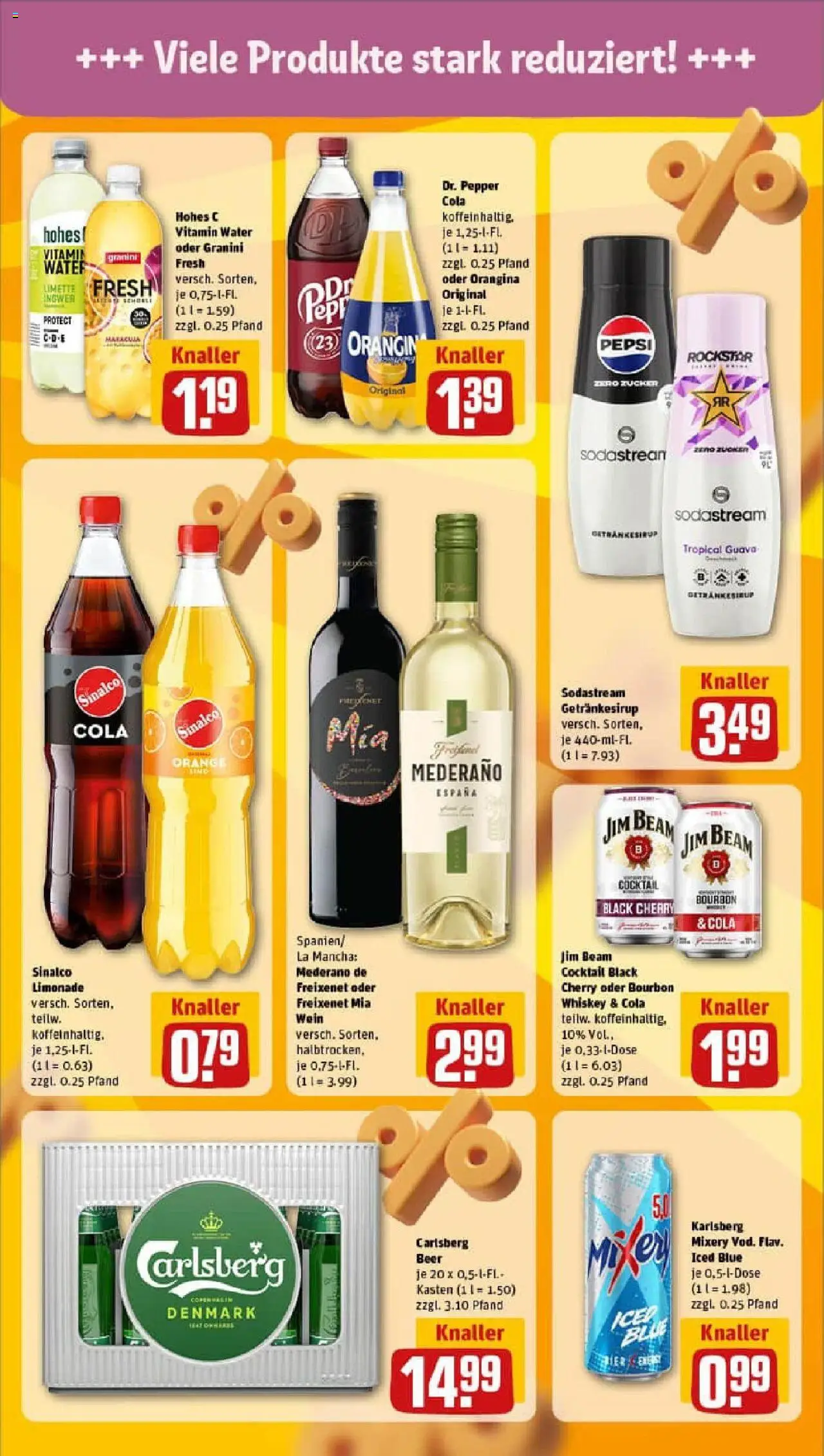 Rewe prospekt Lengerich	 - gültig ab dem 22.06.2025 | Seite: 17 | Produkte: Sinalco, Limonade, Mixery, Sodastream