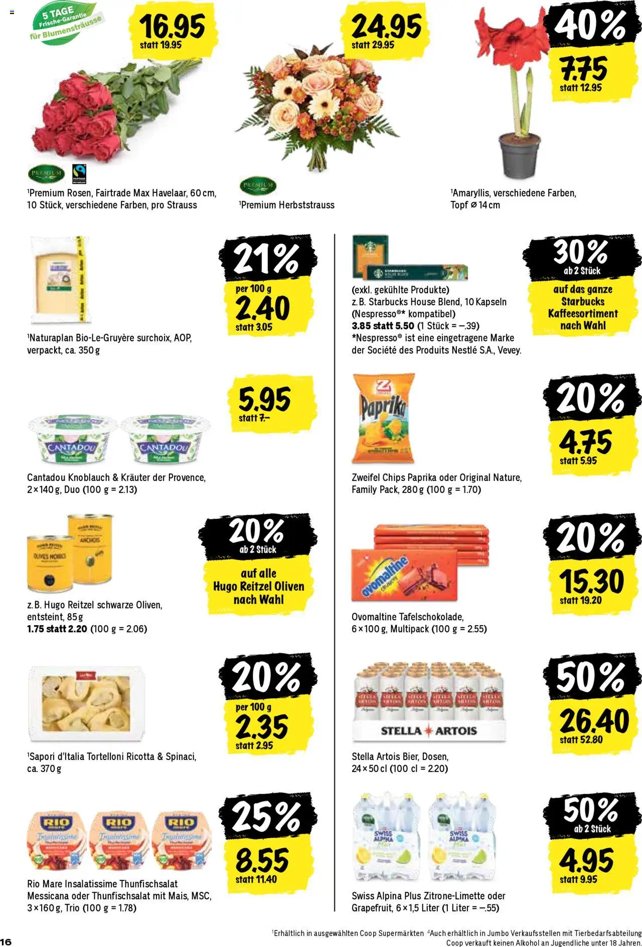 Coop Aktionen – gültig ab 09.10.2025 | Seite: 16 | Produkte: Chips, Knoblauch