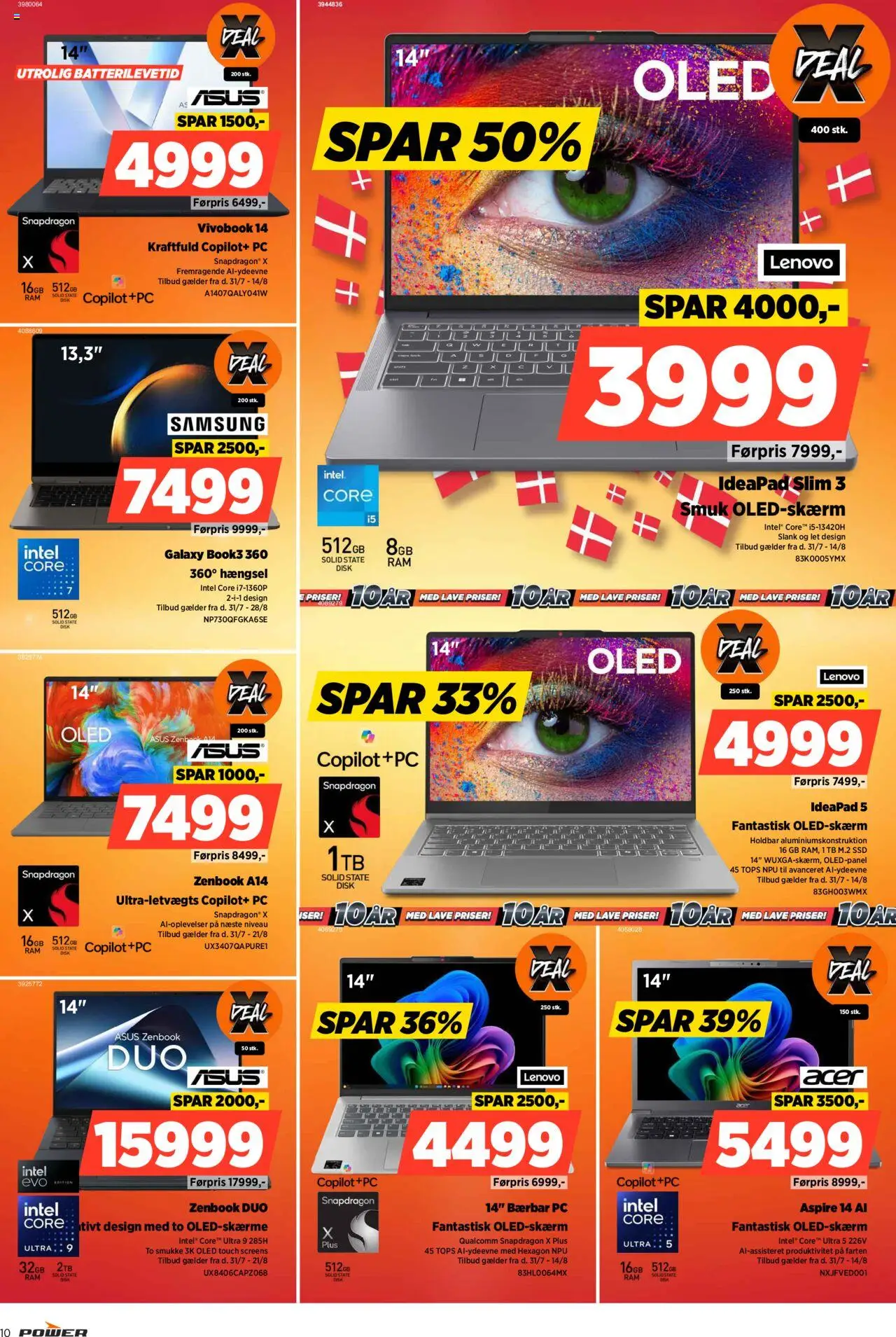 Power Tilbudsavis gyldig fra 31.07.2025 | Side: 10 | Produkter: Disk, PC, SSD