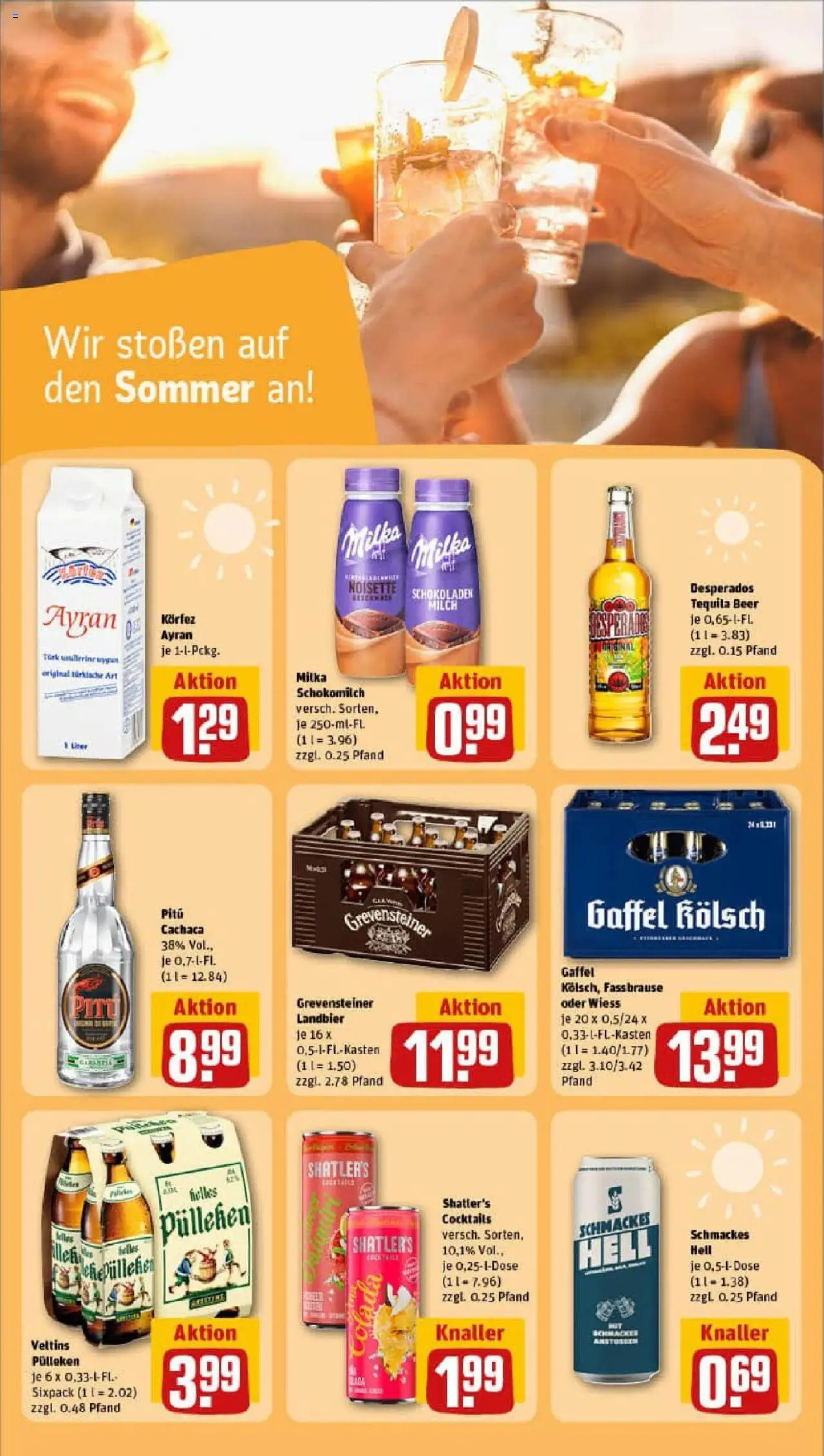 Rewe prospekt Neunkirchen	 - gültig ab dem 06.07.2025 | Seite: 25 | Produkte: Milch, Veltins pulleken, Milka, Tequila