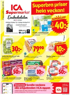 ICA Supermarket - Enskededalen - Förhandsvisning av reklamblad från butik ICA Supermarket aktuell från 12.01.2026