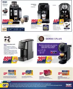 Anteprima del volantino Trony Sardegna catalogo valido a partire dal 04.12.2025 | Pagina: 10 | Prodotti: Caraffa, Caffè, Tè, Macinato