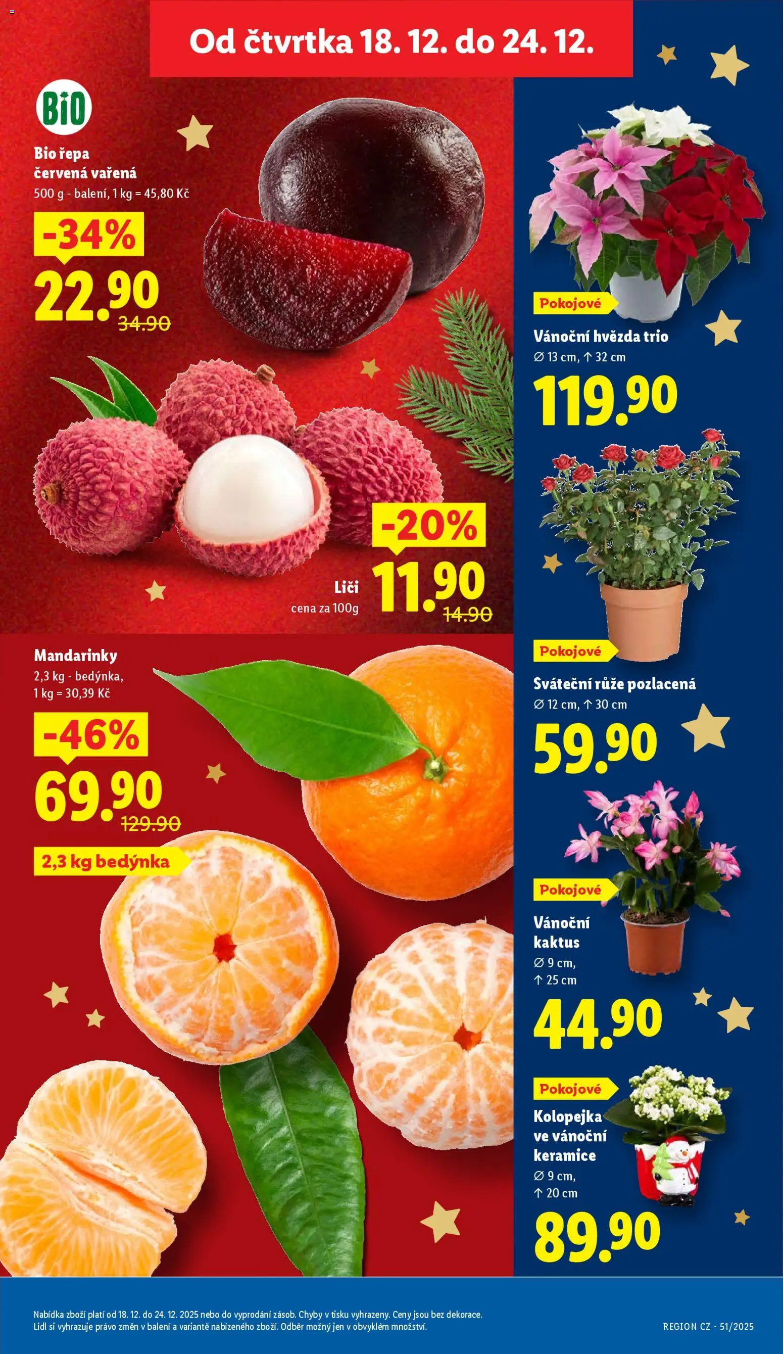 Lidl leták od 18.12.2025 | Strana: 11 | Produkty: Kalanchoe, Mandarinky