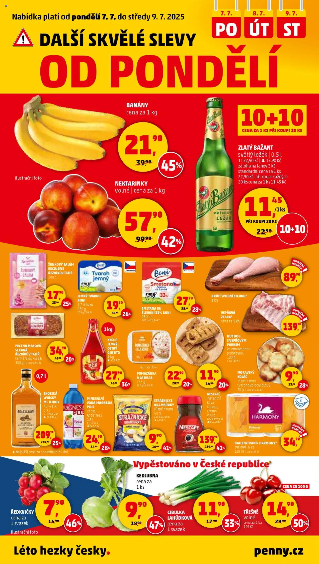 Penny Market leták - Čtvrtečník od 03.07.2025 | Strana: 31 | Produkty: Smetana, Tvaroh, Whisky, Sekaná