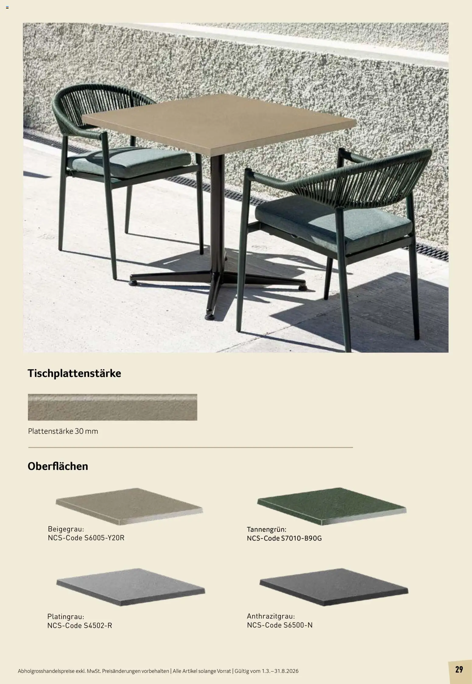 Prodega Aktionen Outdoor-Ausstattung – gültig ab 01.03.2026 | Seite: 29