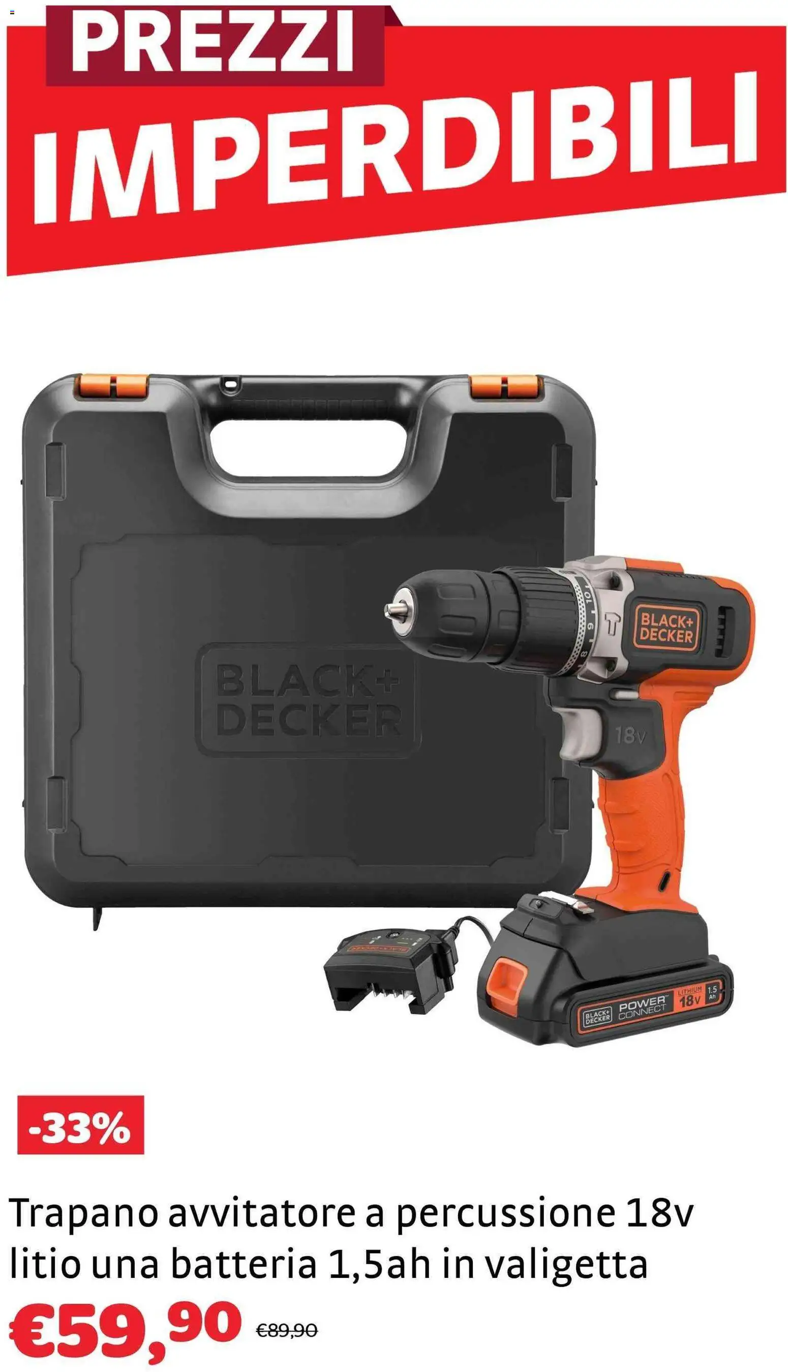 Volantino Brico Center del 02.01.2026 | Pagina: 3 | Prodotti: Avvitatore, Trapano, Valigetta, Batteria