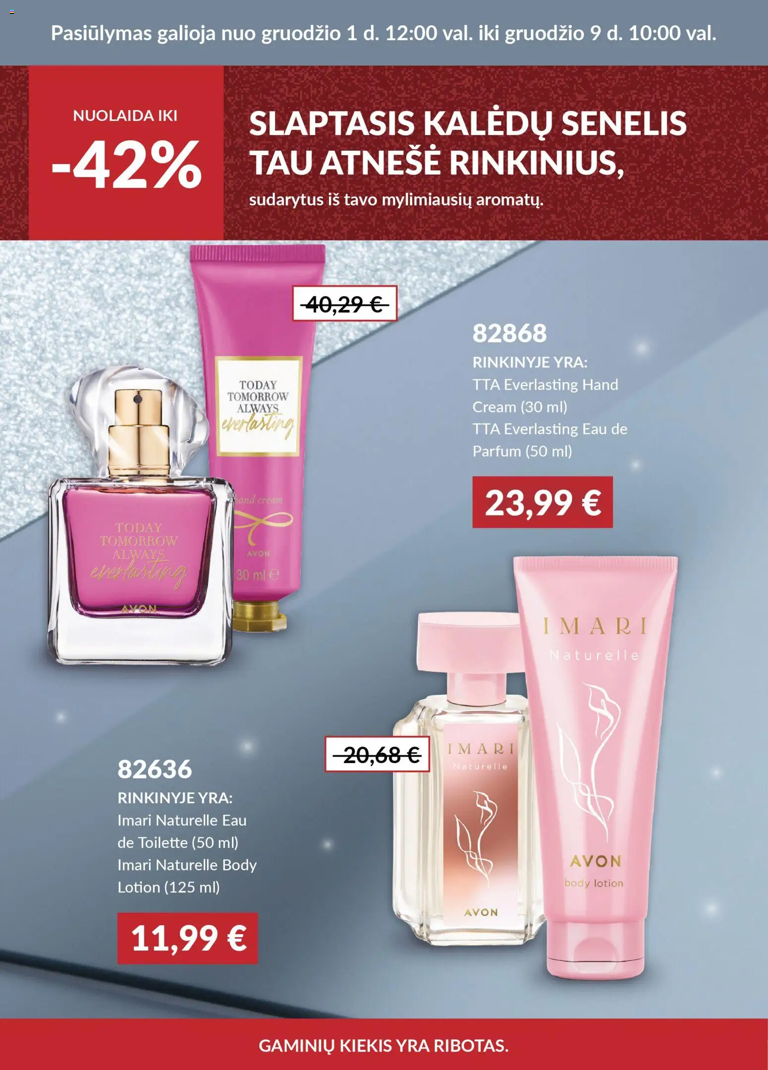 AVON akcijos nuo 01.12.2025 | Puslapis: 3