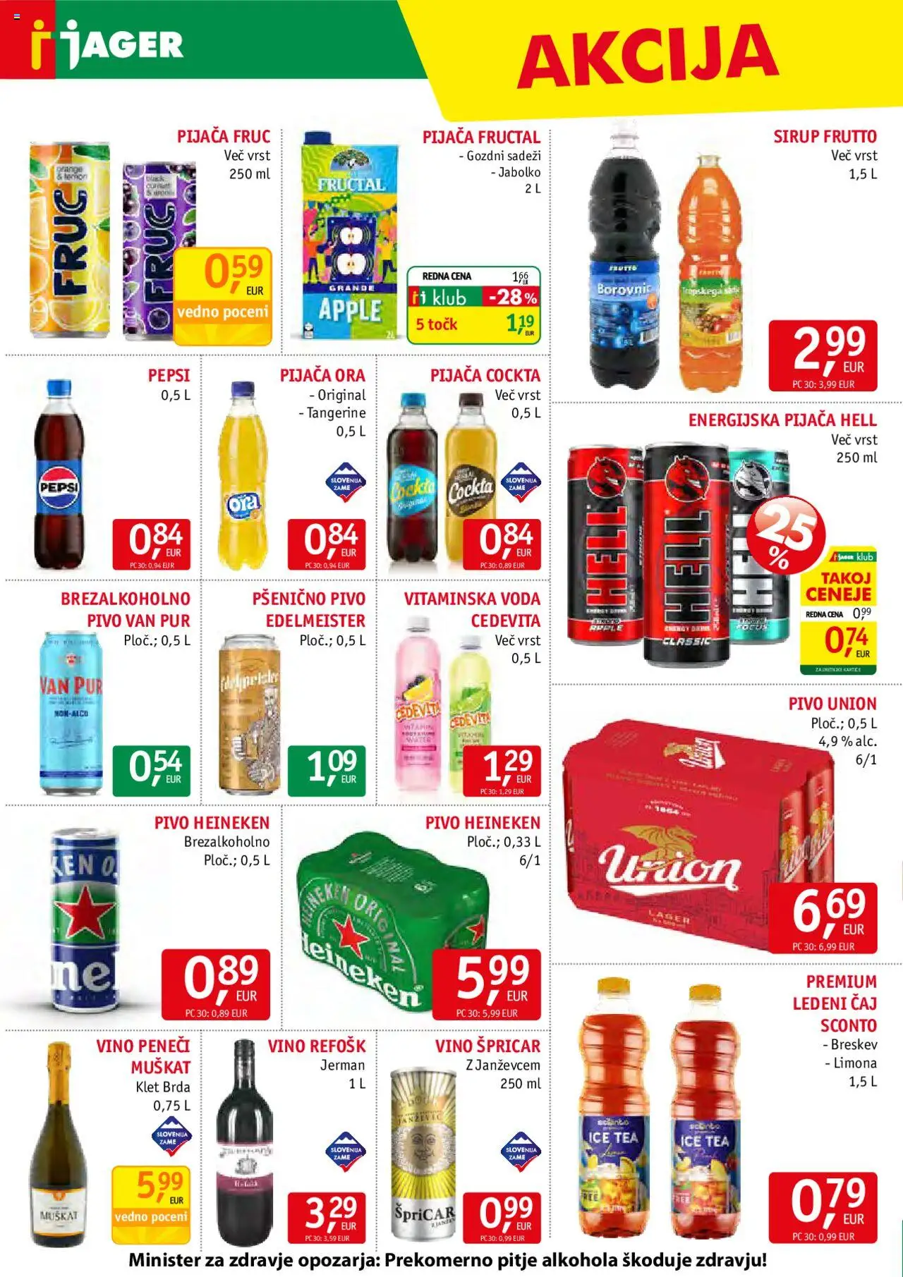 Jager katalog │ velja od 16.07.2025 | Stran: 12 | Izdelki: Falafel, Ledeni čaj, Limona, Breskev