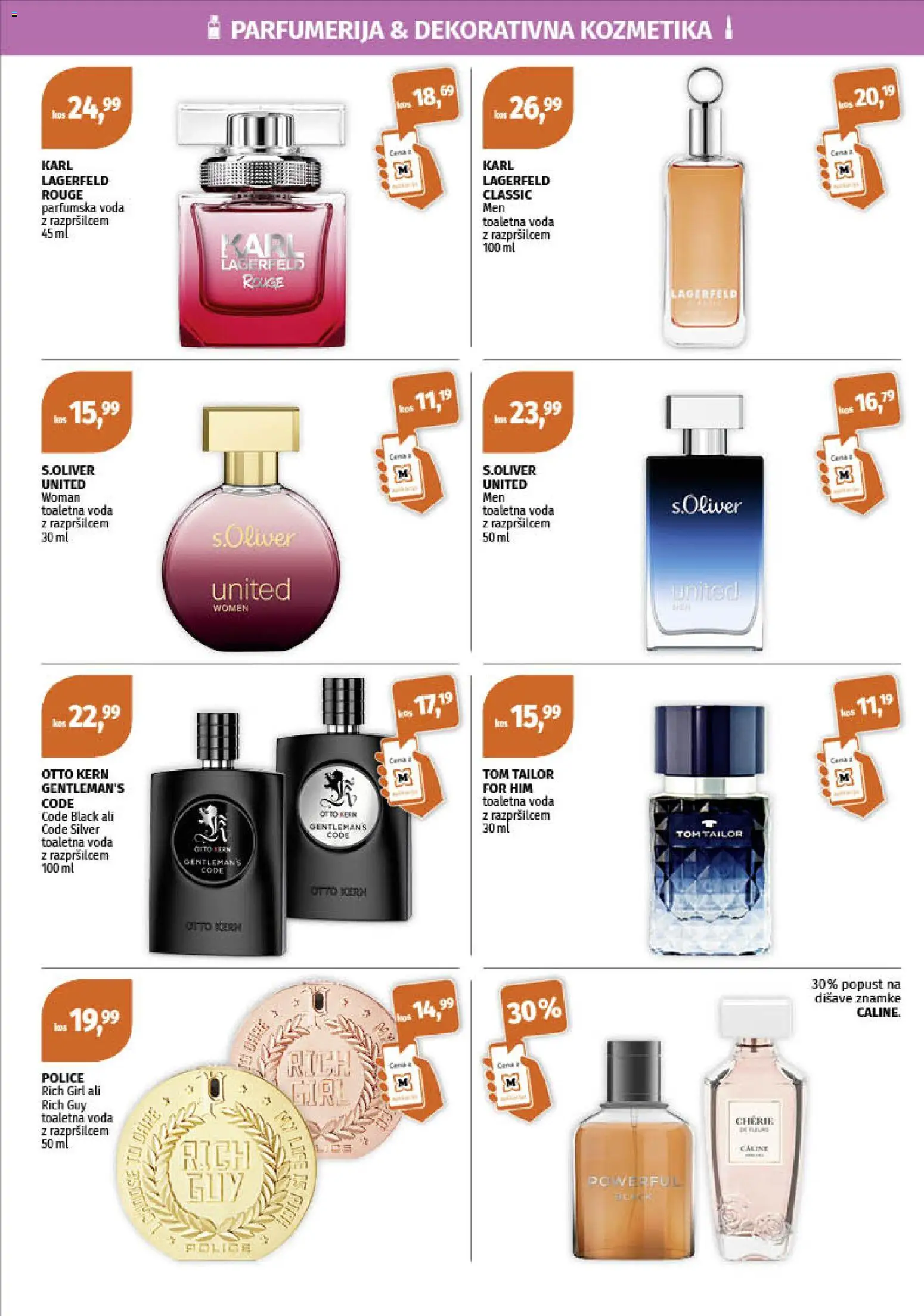 Novi Müller katalog ponudbe – veljaven od 19.01.2026 | Stran: 2 | Izdelki: Dekorativna kozmetika, Voda, Toaletna voda, Parfumska voda