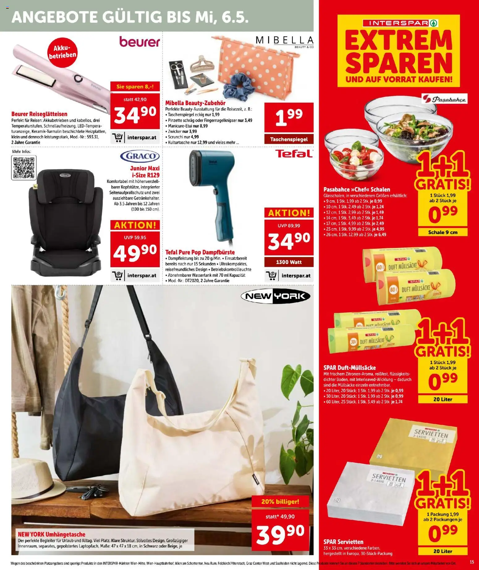 Die besten Angebote | Interspar - Flugblatt ab 16.04.2026 | - Jetzt stöbern! | Österreich