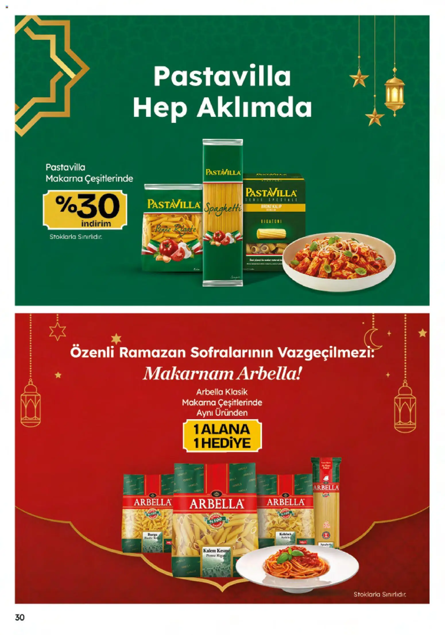 Migros Katalog - Migroskop - 12.02.2026 tarihinden itibaren geçerlidir | Sayfa: 30 | Ürünler: Makarna