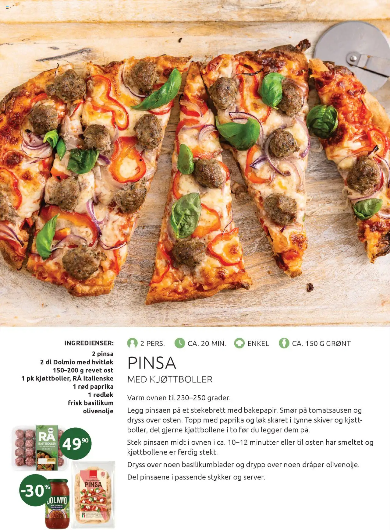  | Side: 6 | Produkter: Paprika, Basilikum, Hvitløk, Kolasås