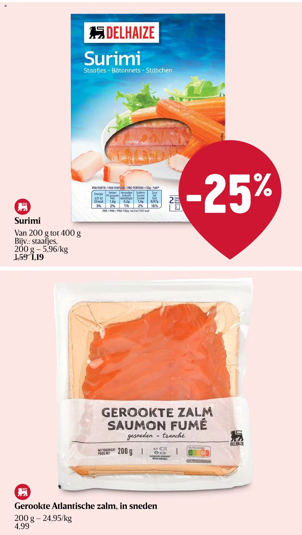  | Pagina: 25 | Producten: Zalm