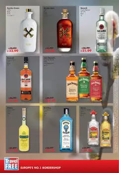 Travel Free Angebote ab 01.04.2026 gültig | Seite: 7 | Produkte: Rum, Jack Daniel's, Apple, Tequila