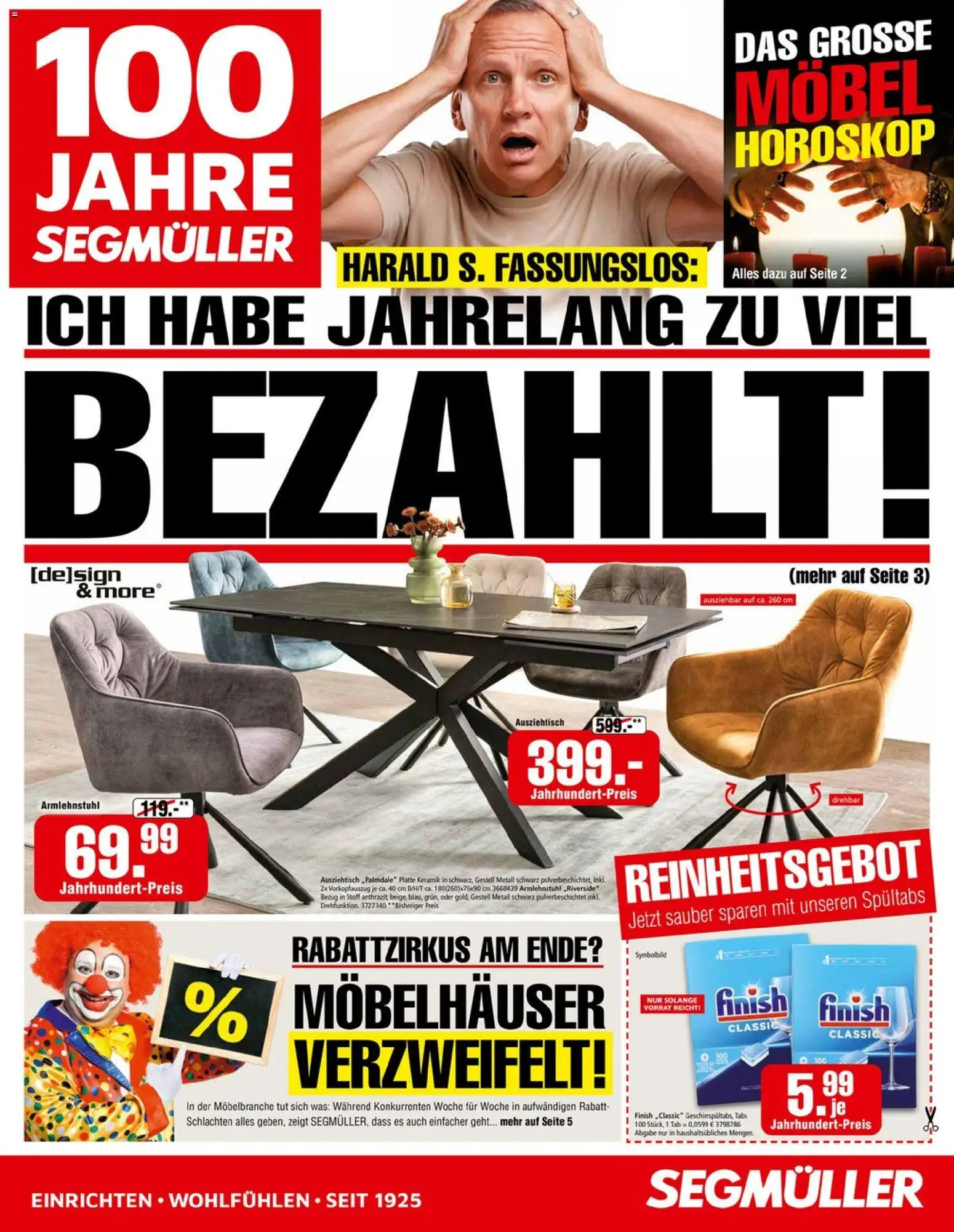 Segmüller Ich habe jahrelang zu viel bezahlt – gültig ab 01.11.2025 | Seite: 1 | Produkte: Finish